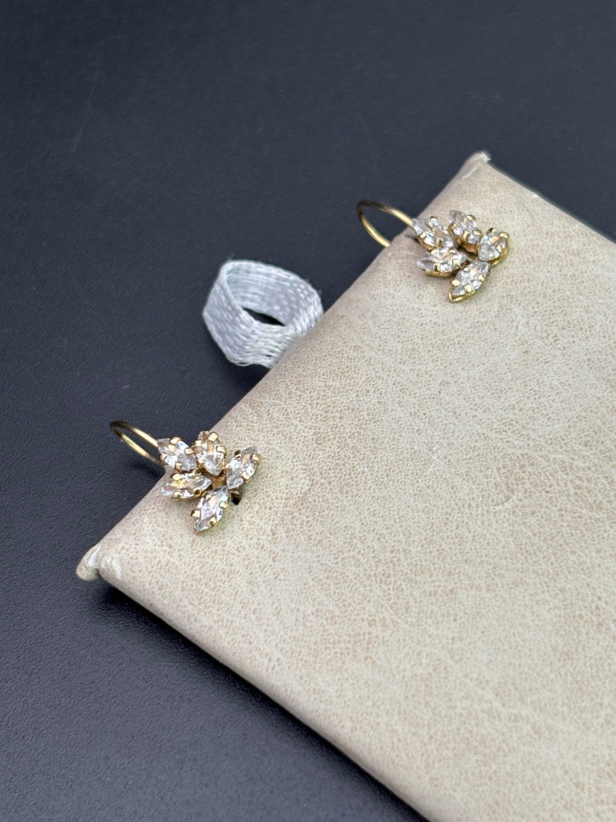 14k Solid Gold Earrings Wildflower