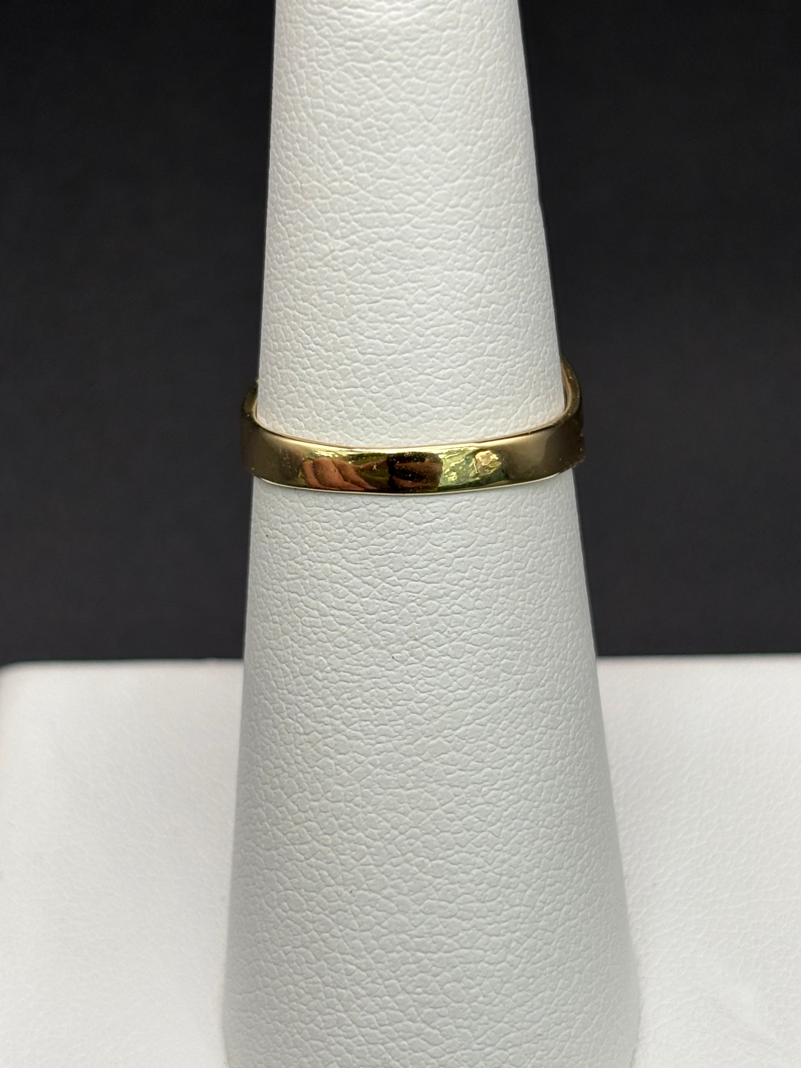 14k Solid Gold Ring Virgin Mary