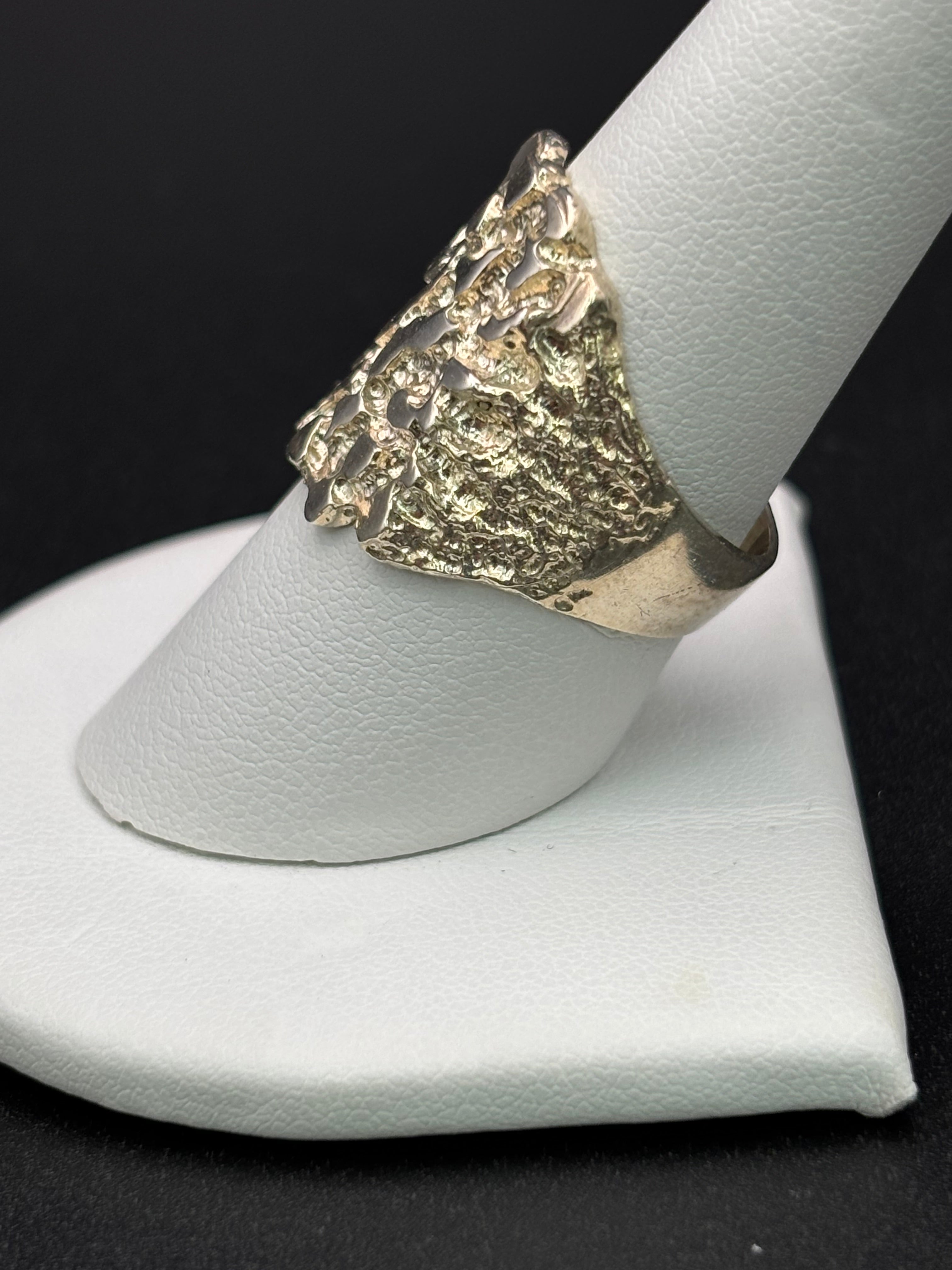 925 Silver Nugget Ring