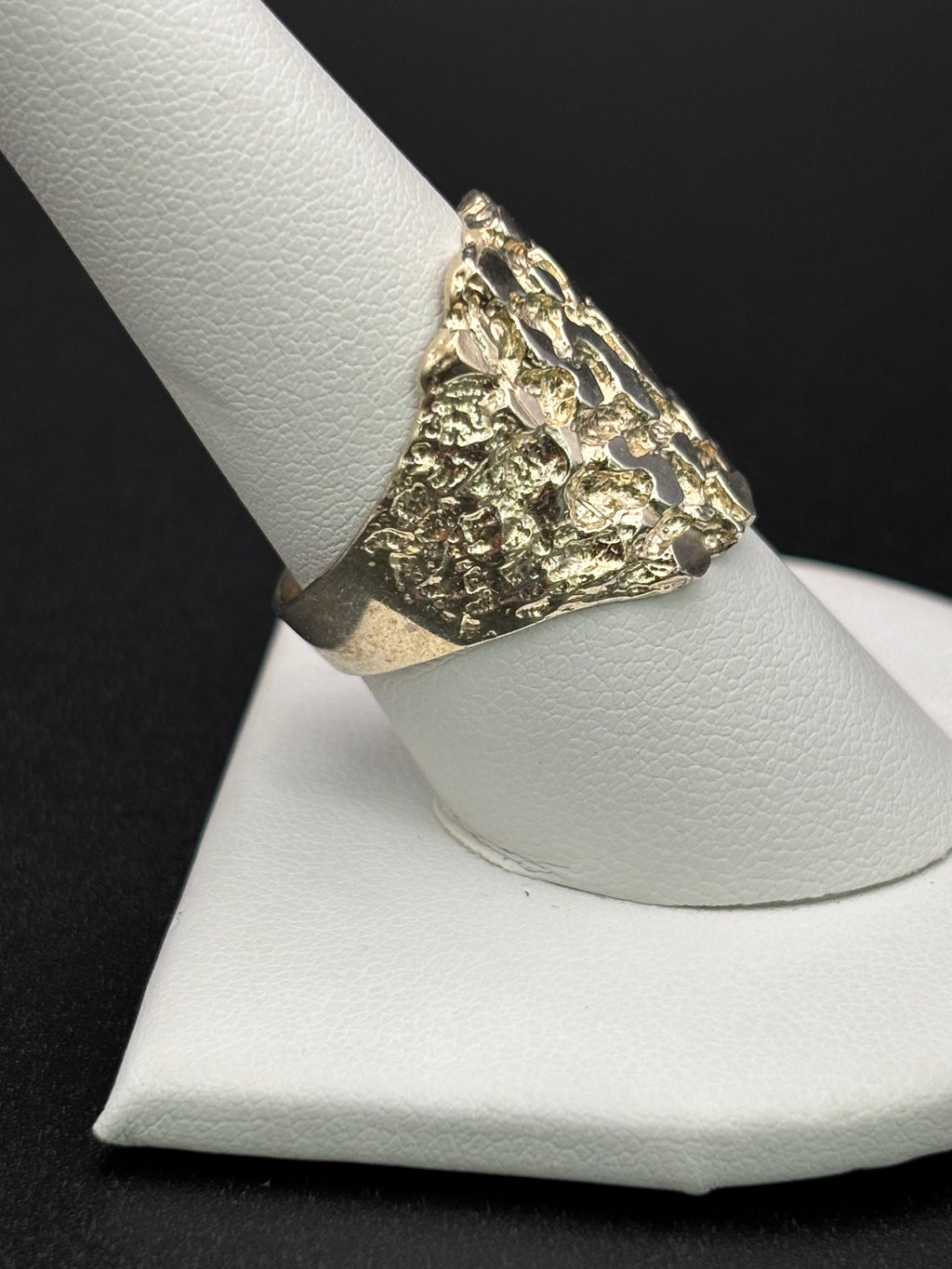 925 Silver Nugget Ring