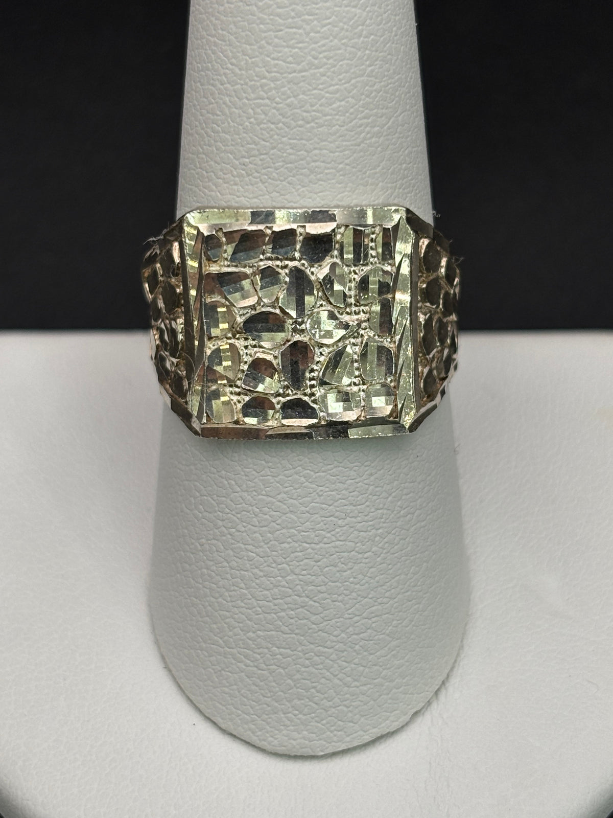 925 Silver Nugget Ring