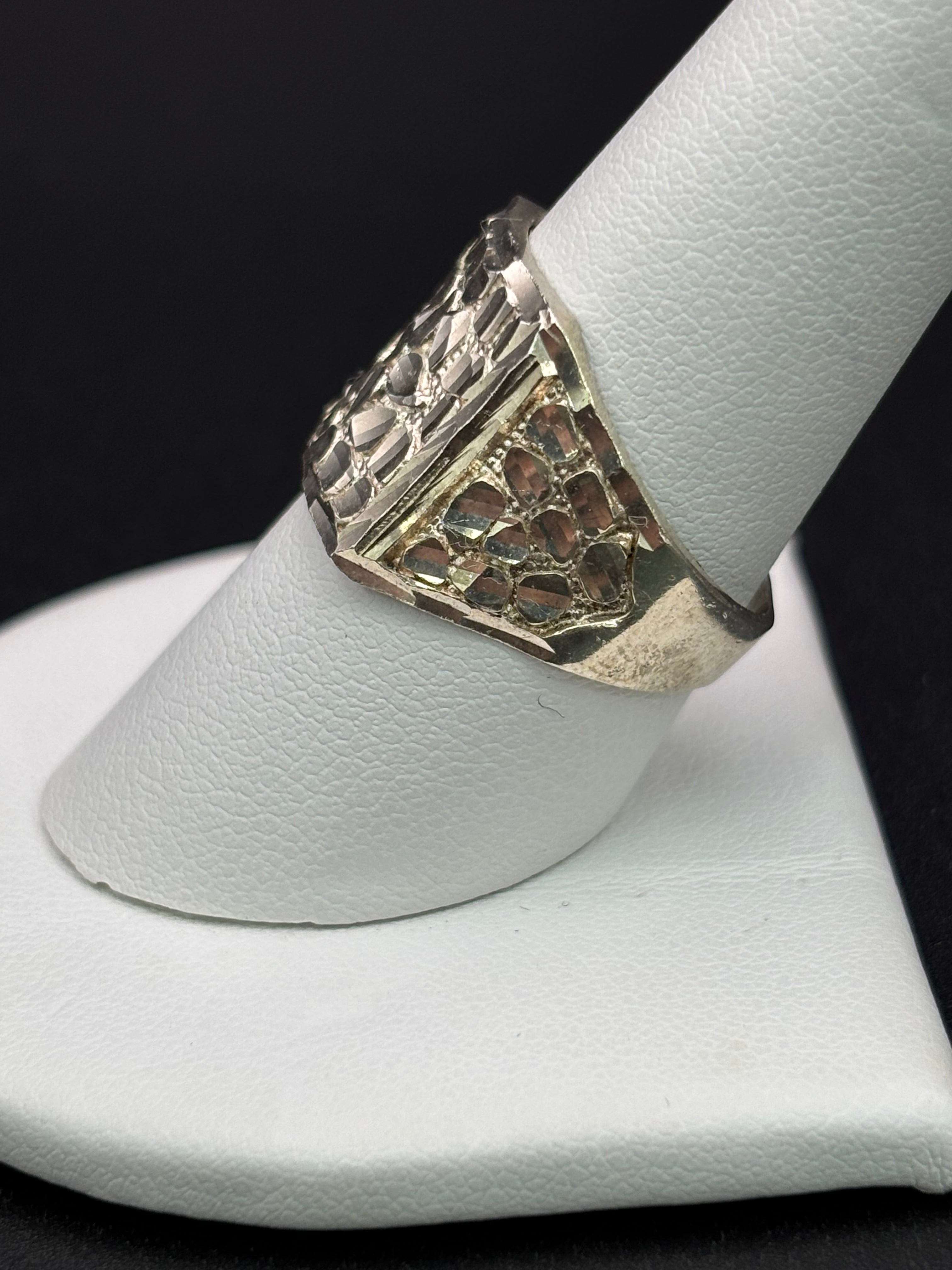 925 Silver Nugget Ring