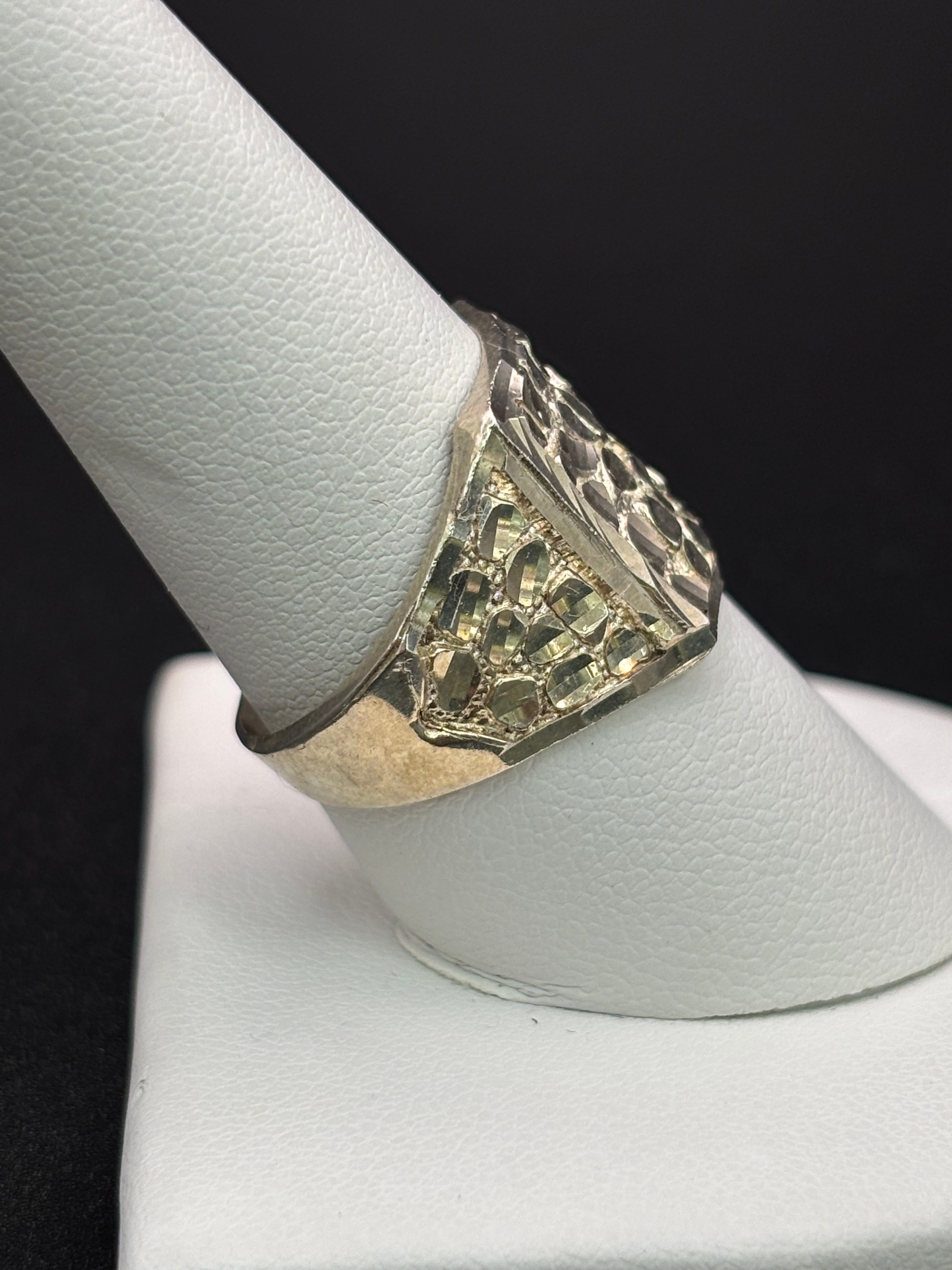 925 Silver Nugget Ring