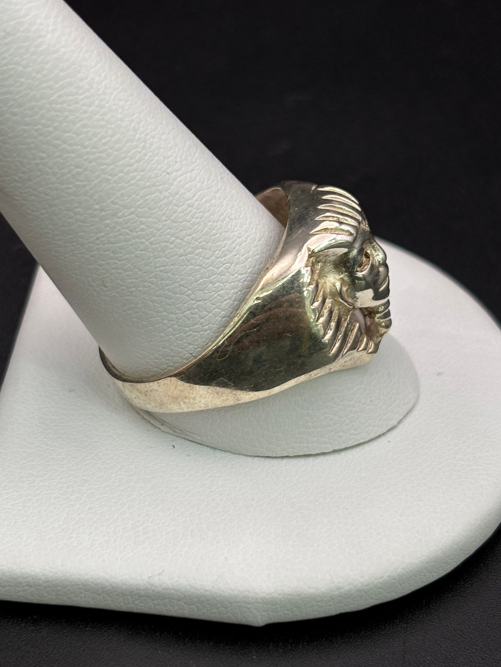925 Silver Ring Egypt Pharaoh Tutankhamun