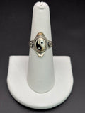 925 Silver Ring yin yang symbol