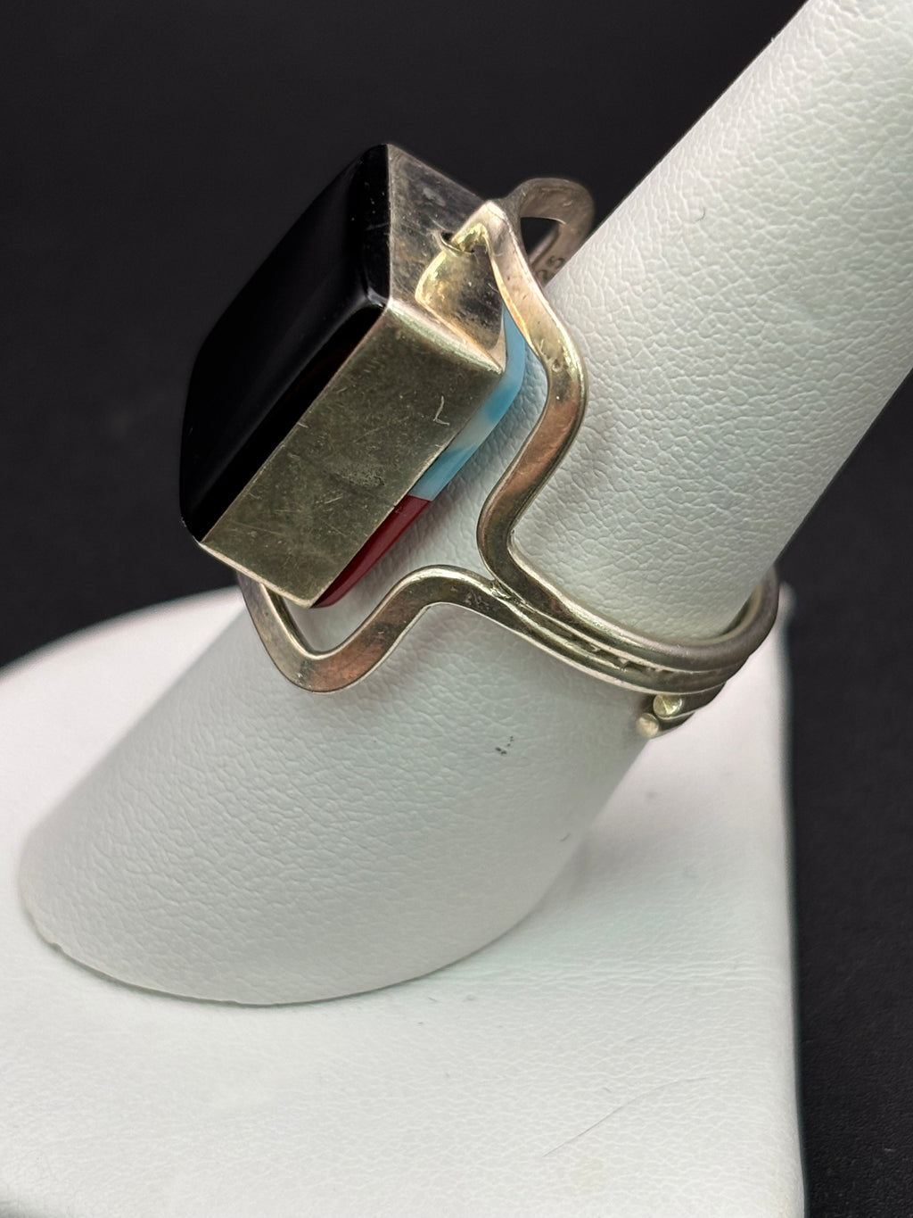 925 Silver Spinning Flip Ring