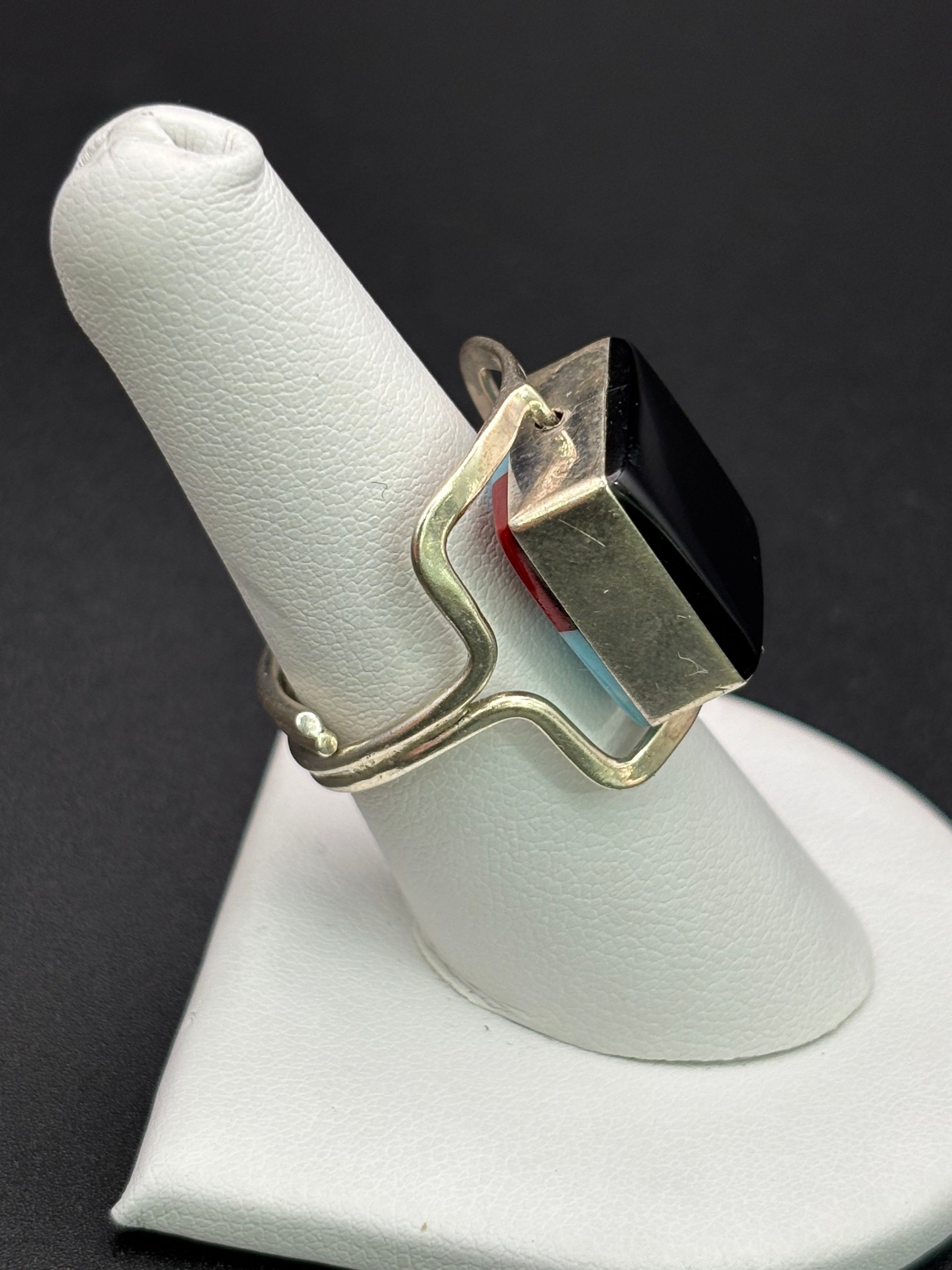 925 Silver Spinning Flip Ring