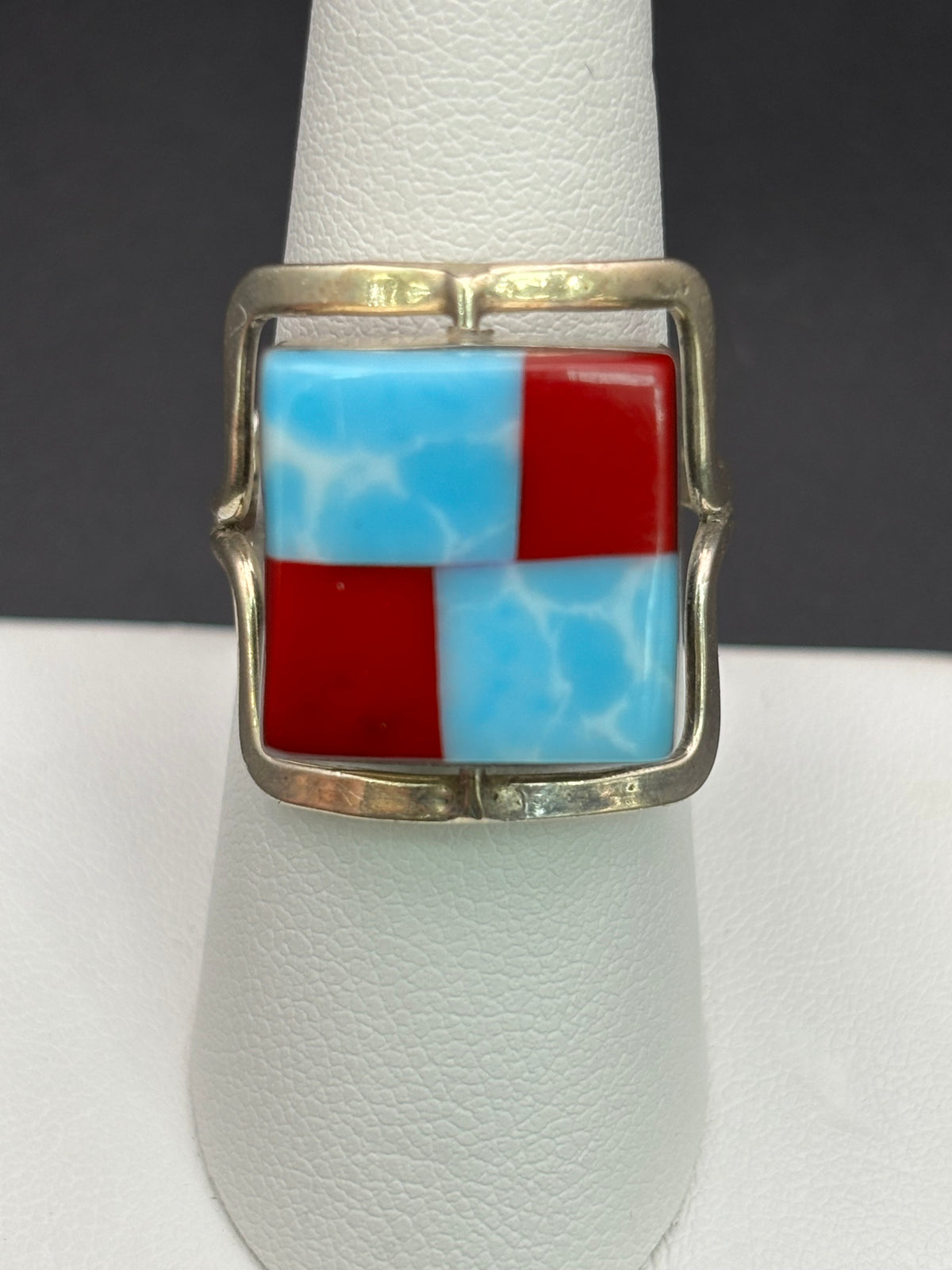 925 Silver Spinning Flip Ring