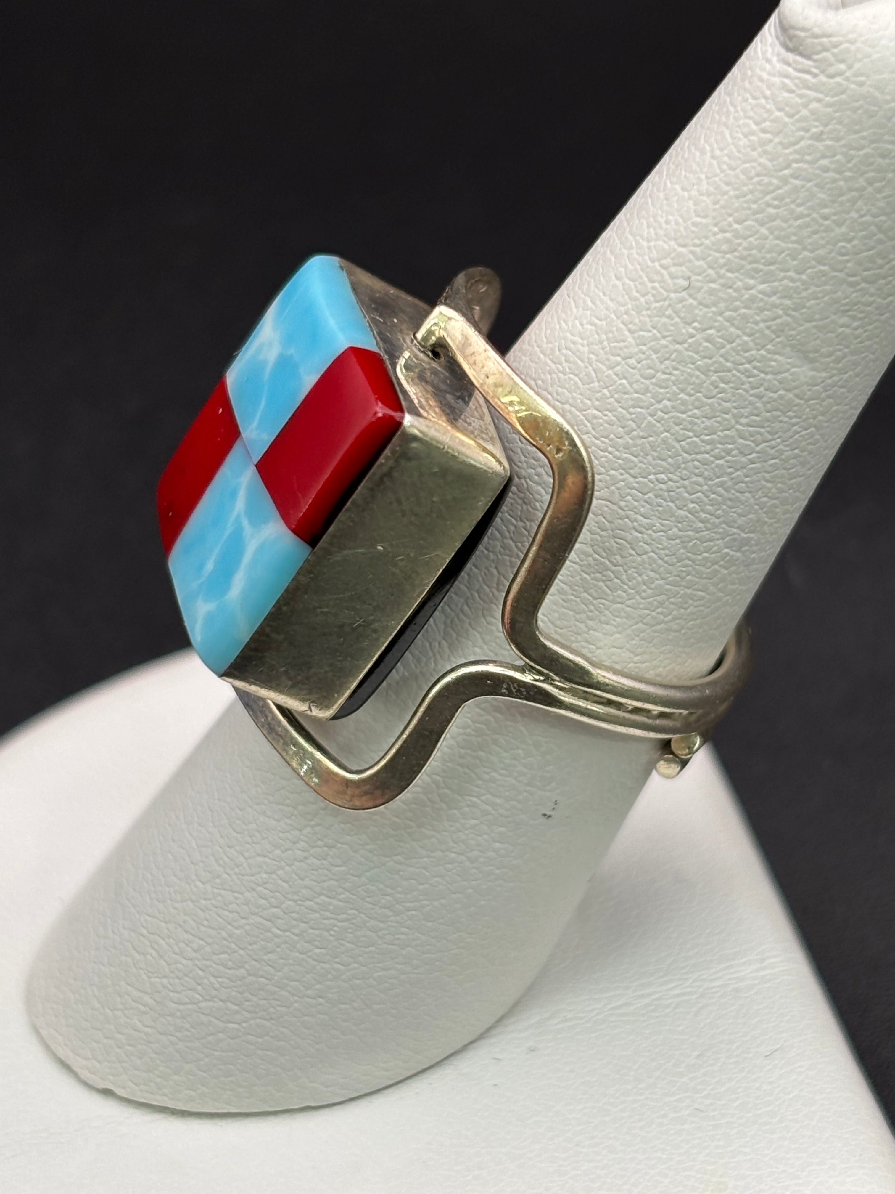 925 Silver Spinning Flip Ring