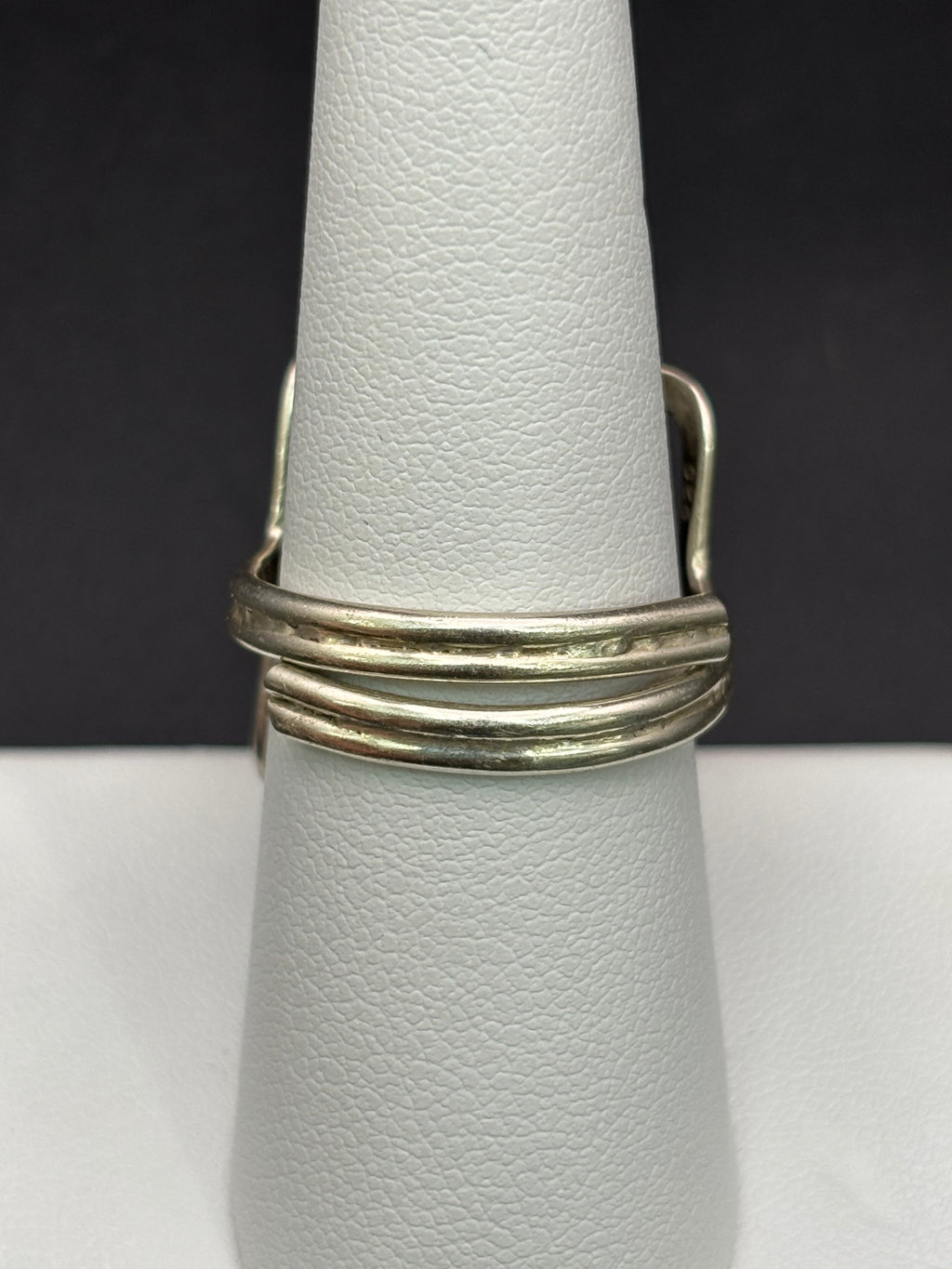 925 Silver Spinning Flip Ring