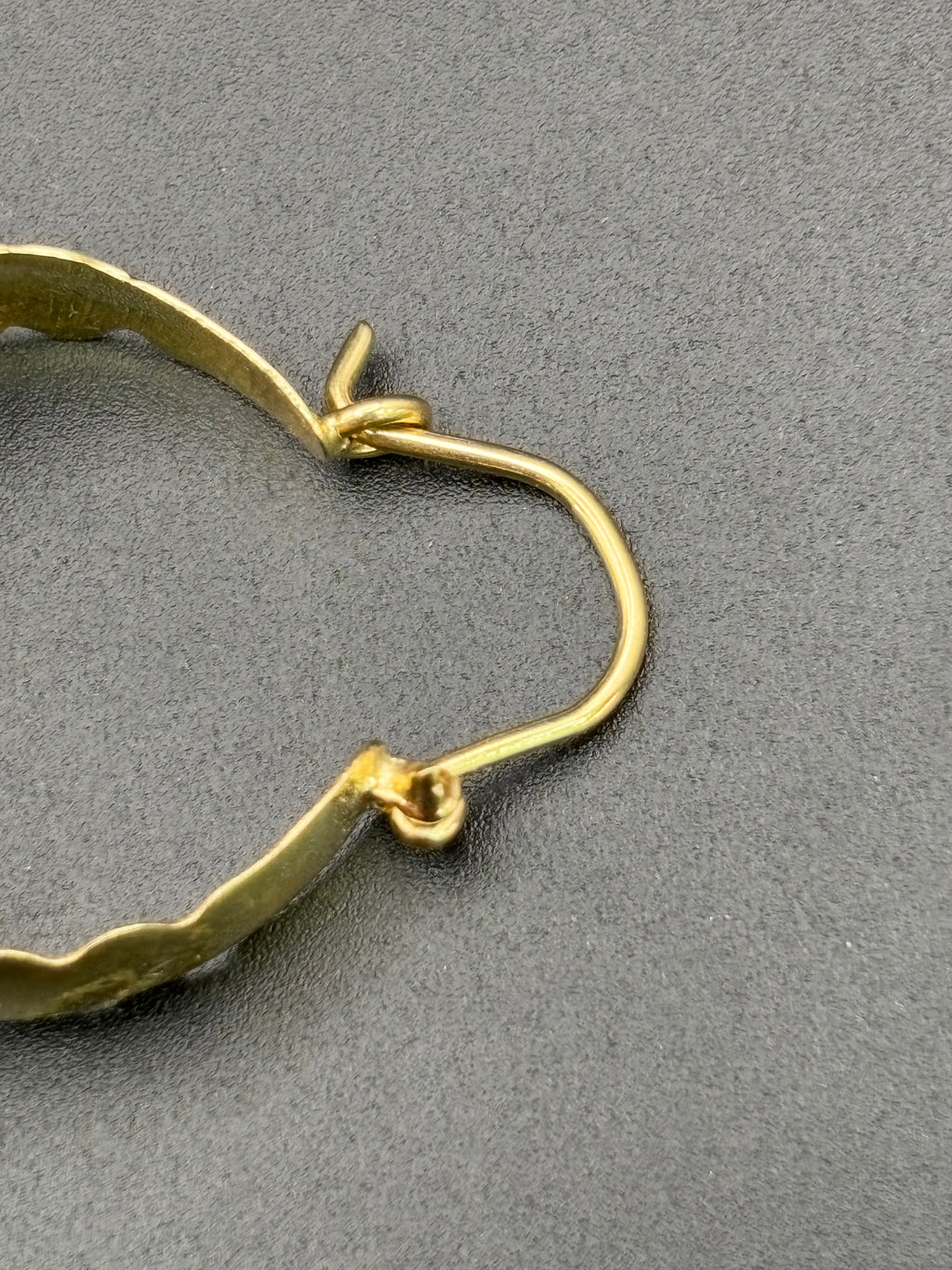 14k Solid Gold 14k Basket Earrings