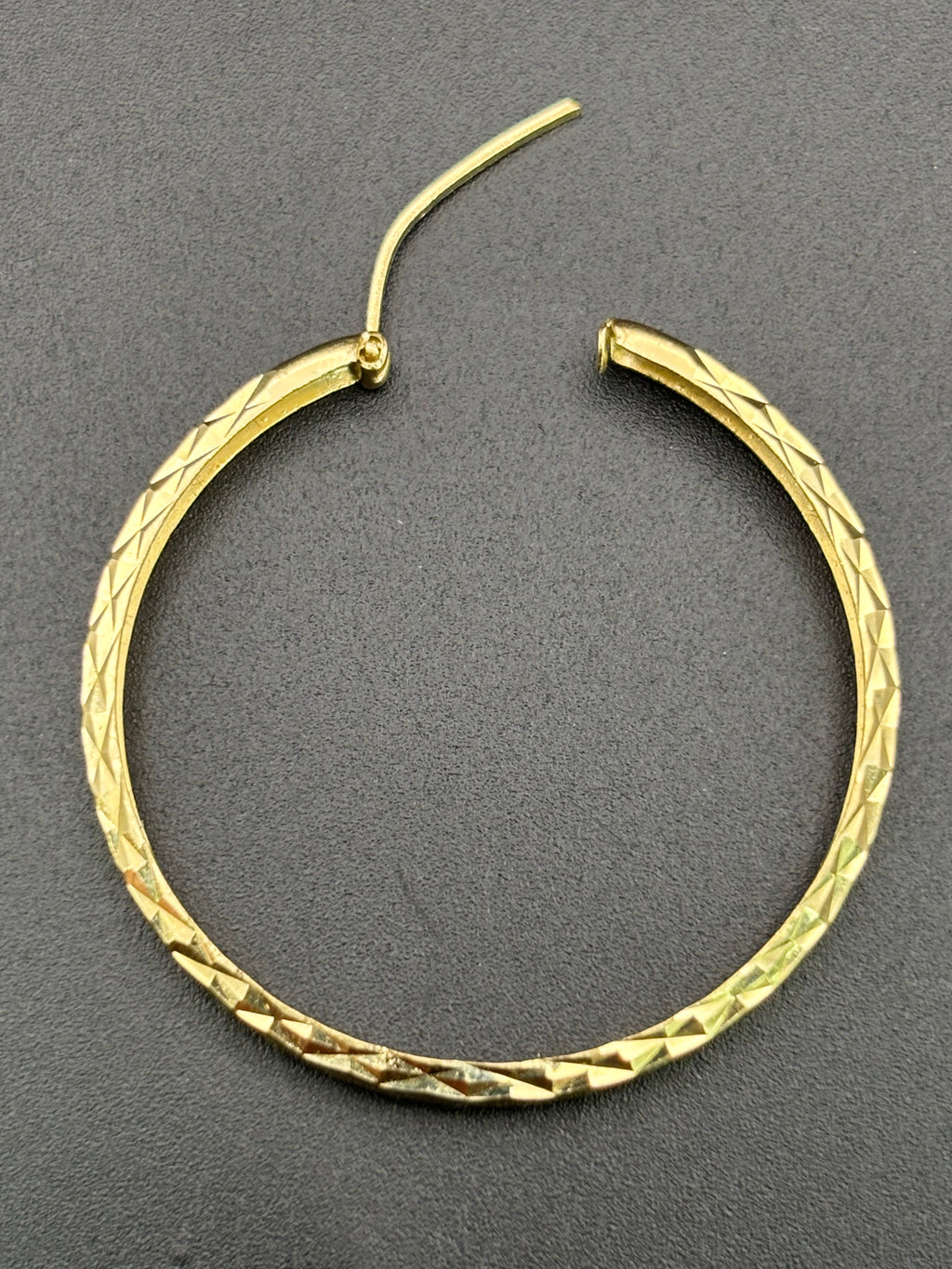 14k Solid Gold Hoop Earrings