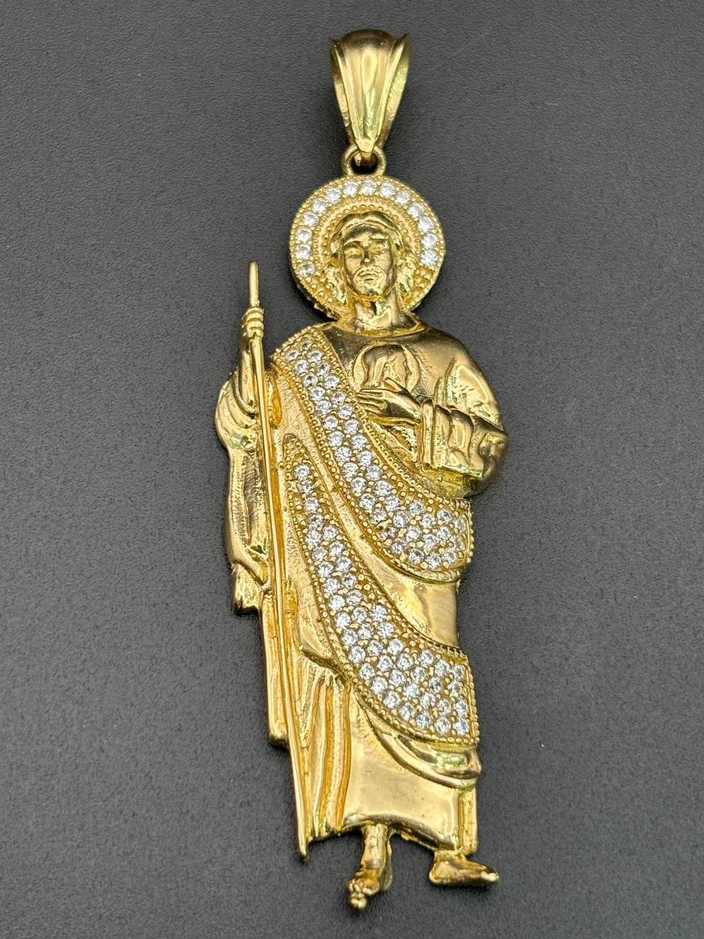 14k Solid Gold San Judas