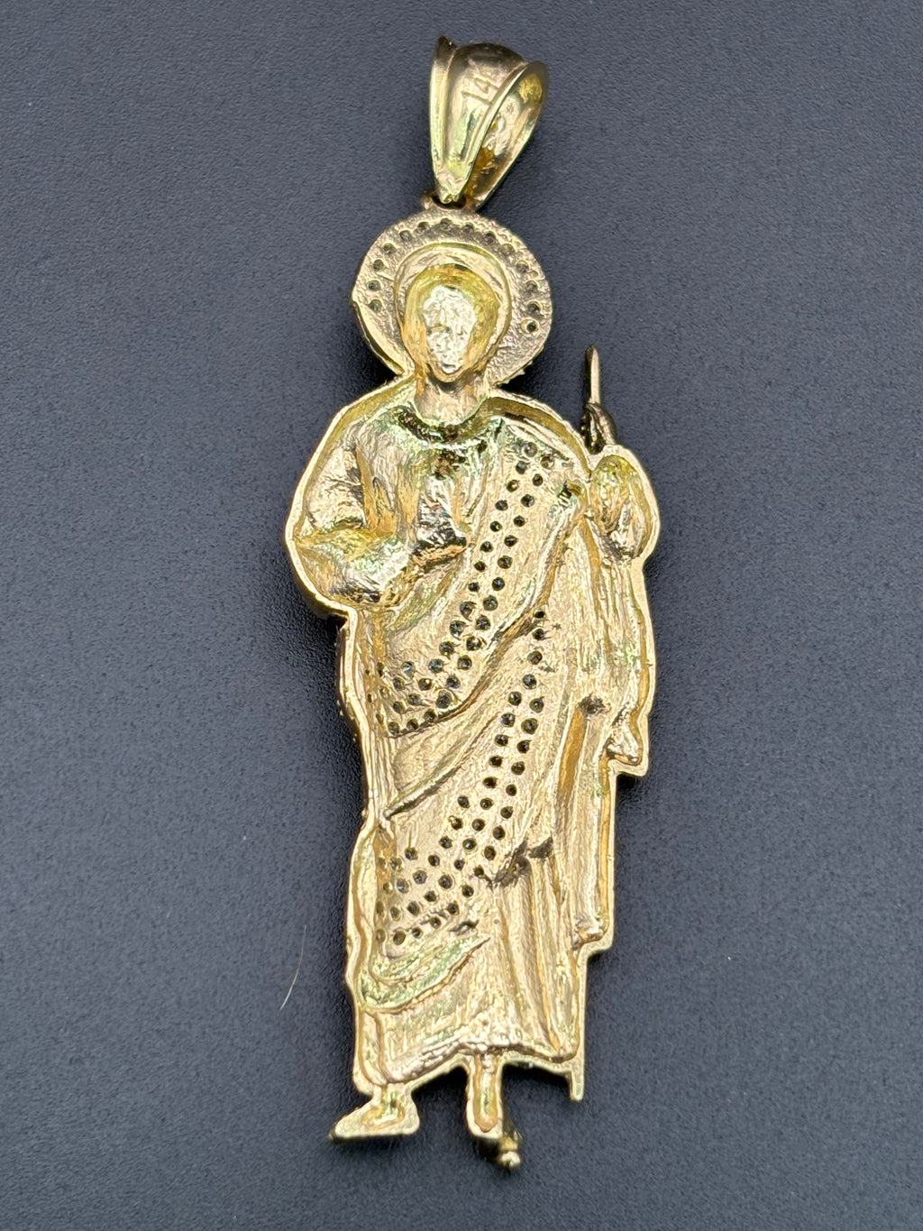 14k Solid Gold San Judas