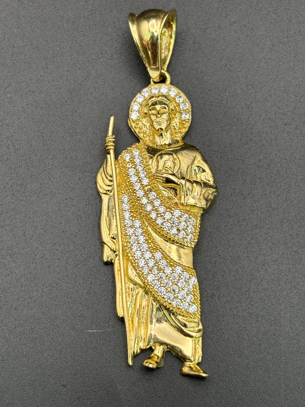 14k Solid Gold San Judas