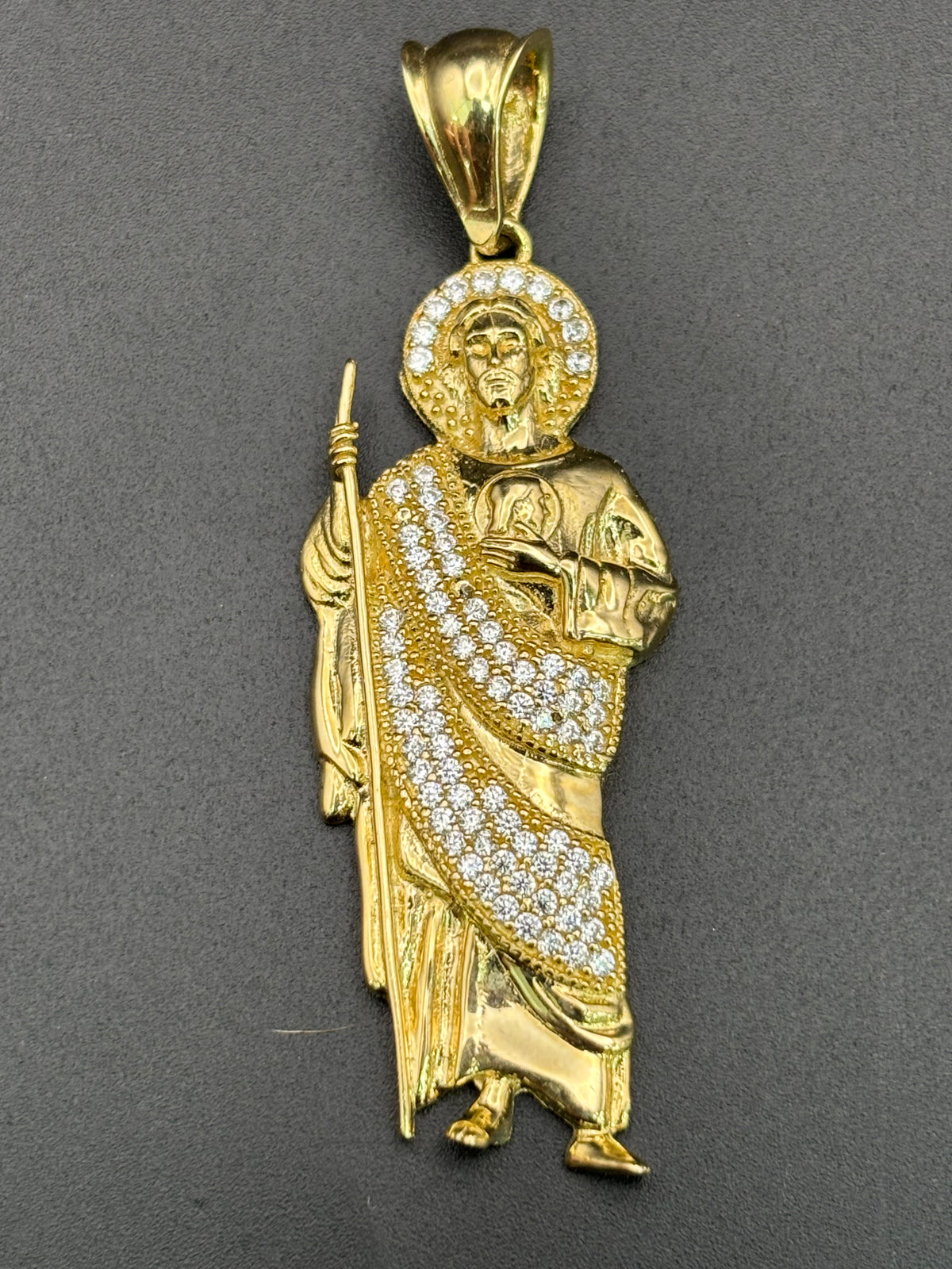 14k Solid Gold San Judas