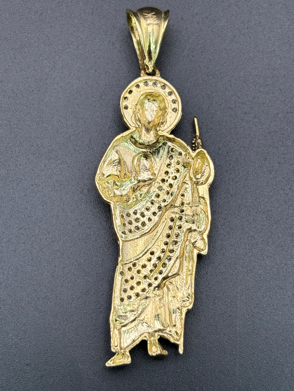 14k Solid Gold San Judas