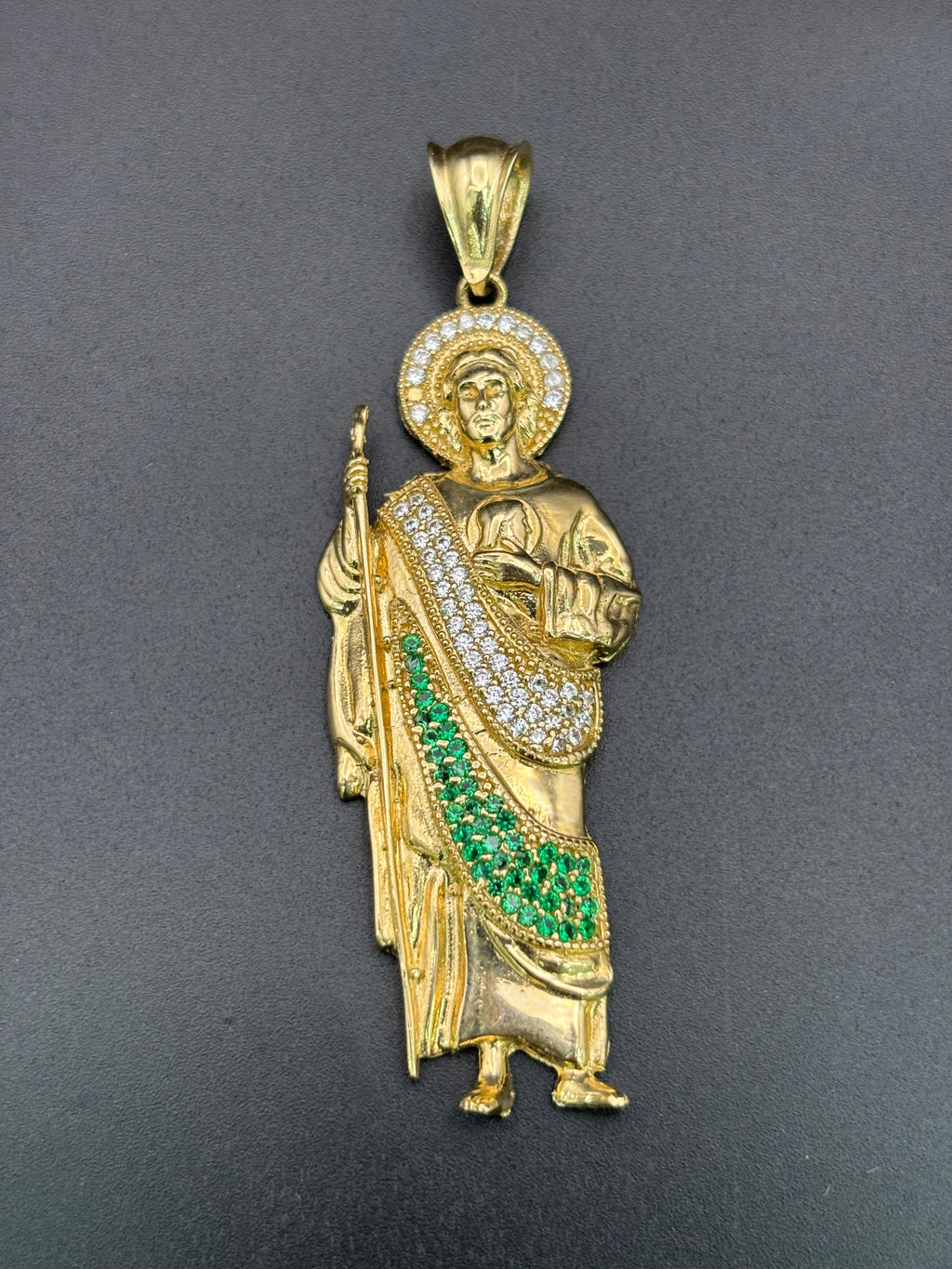 14k Solid Gold San Judas