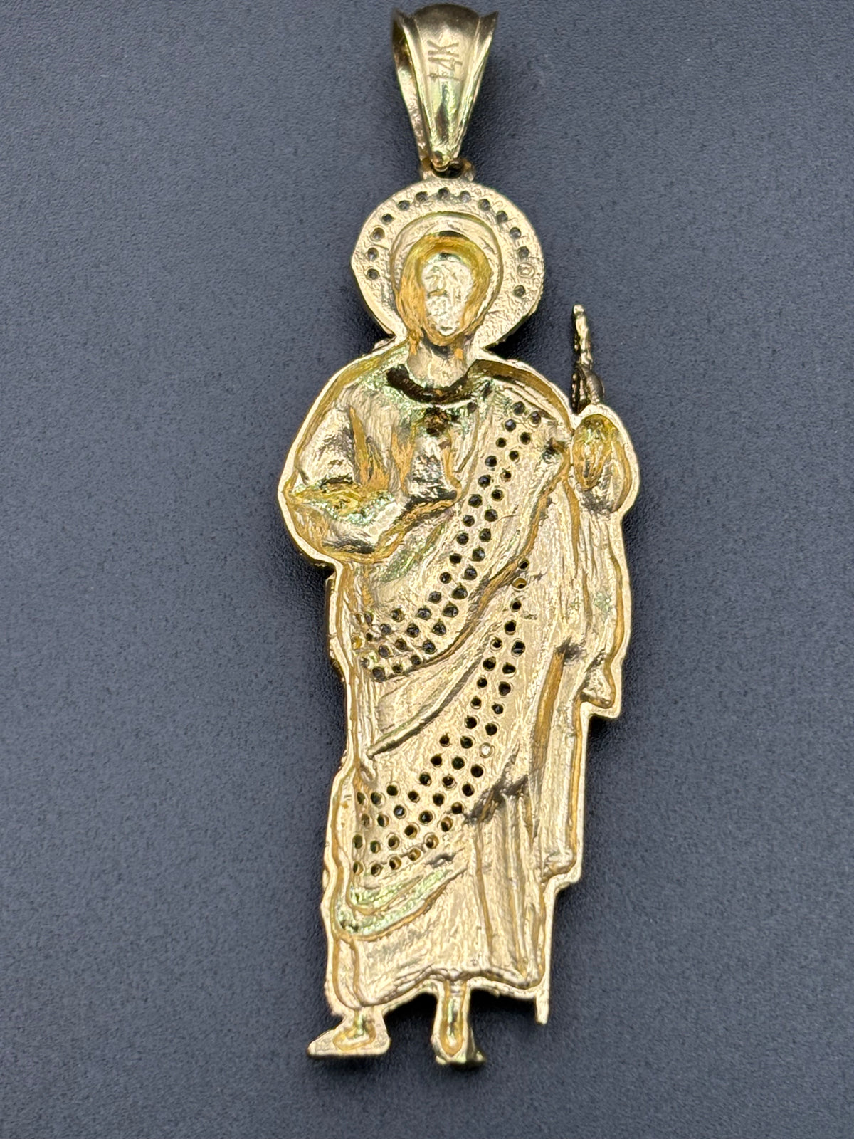 14k Solid Gold San Judas