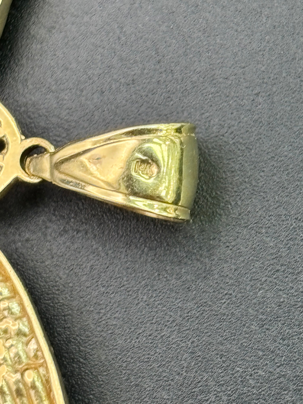 14k Solid Gold Saint Michael the Archangel