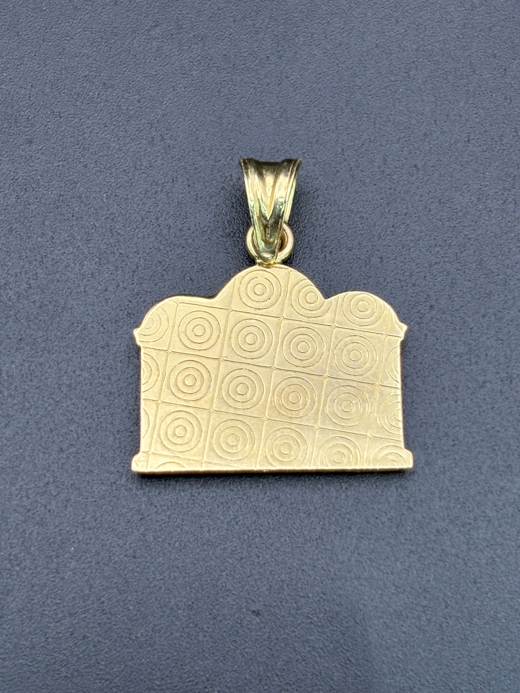 14k Solid Gold Last Supper Pendant