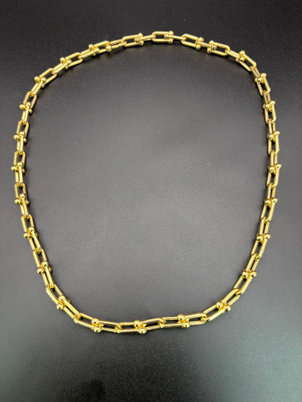 14k Solid Gold Necklace Tiffany