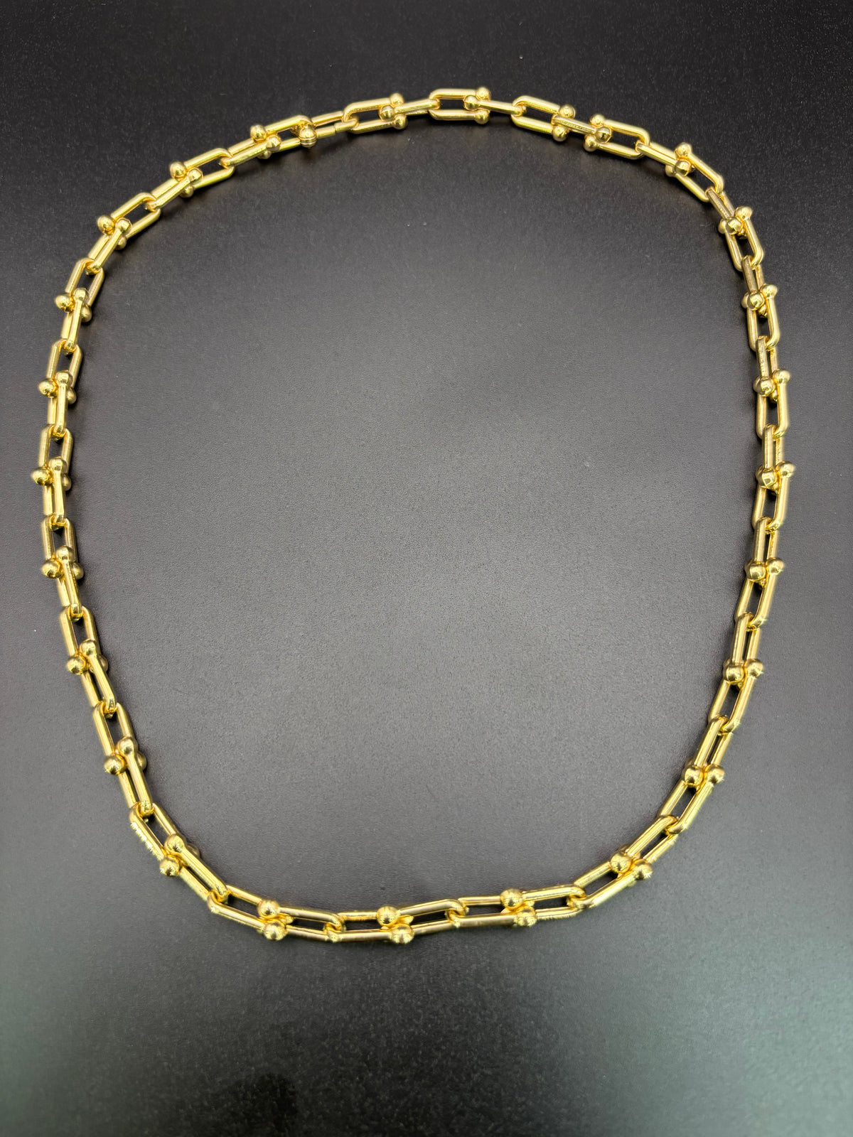 14k Solid Gold Necklace Tiffany