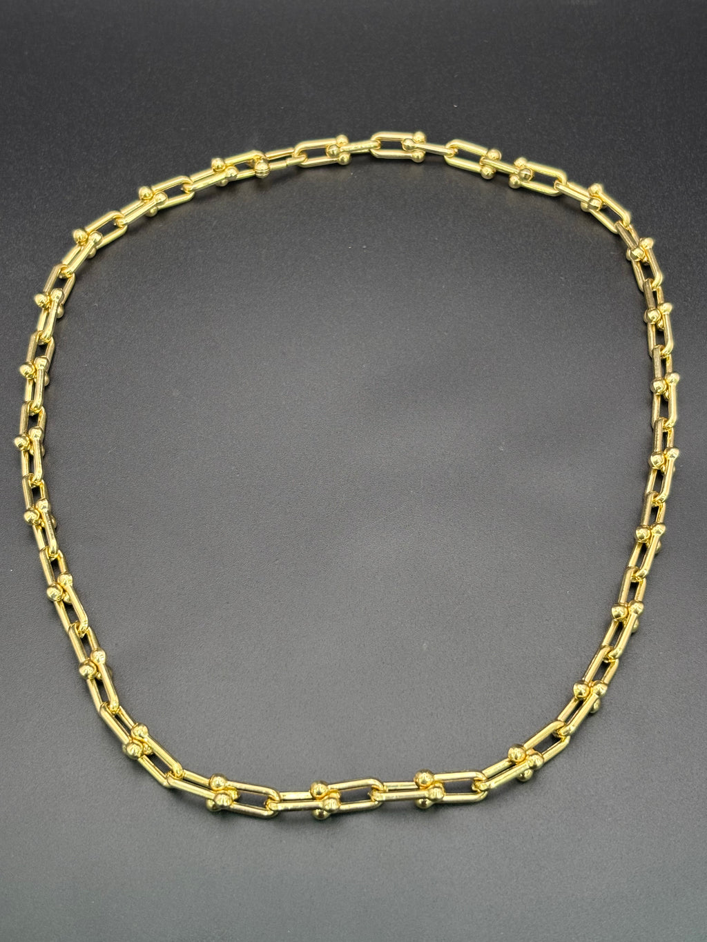 14k Solid Gold Necklace Tiffany