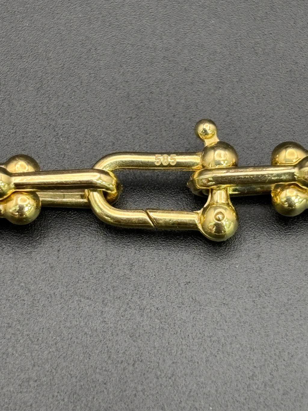 14k Solid Gold Necklace Tiffany