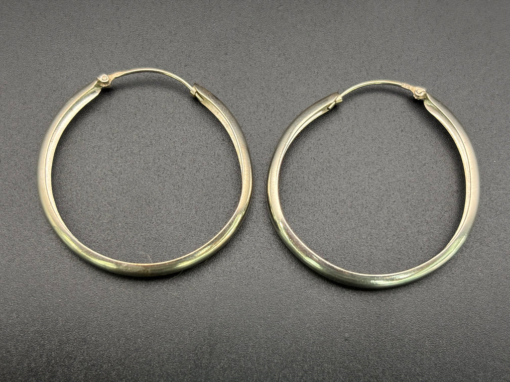 925 Silver Hoop Earrings