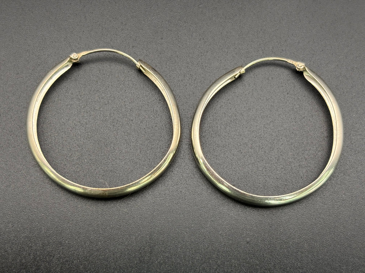 925 Silver Hoop Earrings