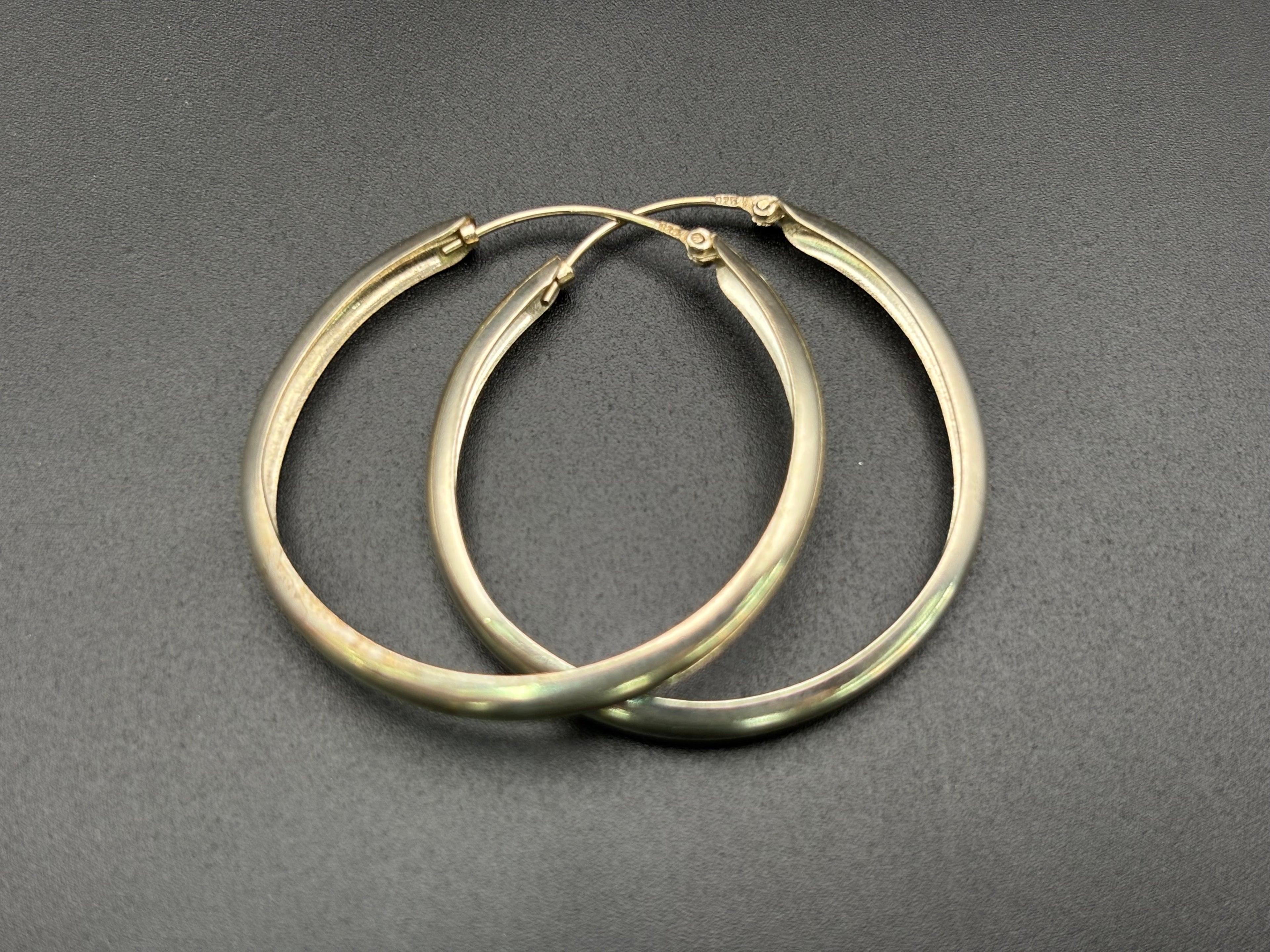 925 Silver Hoop Earrings