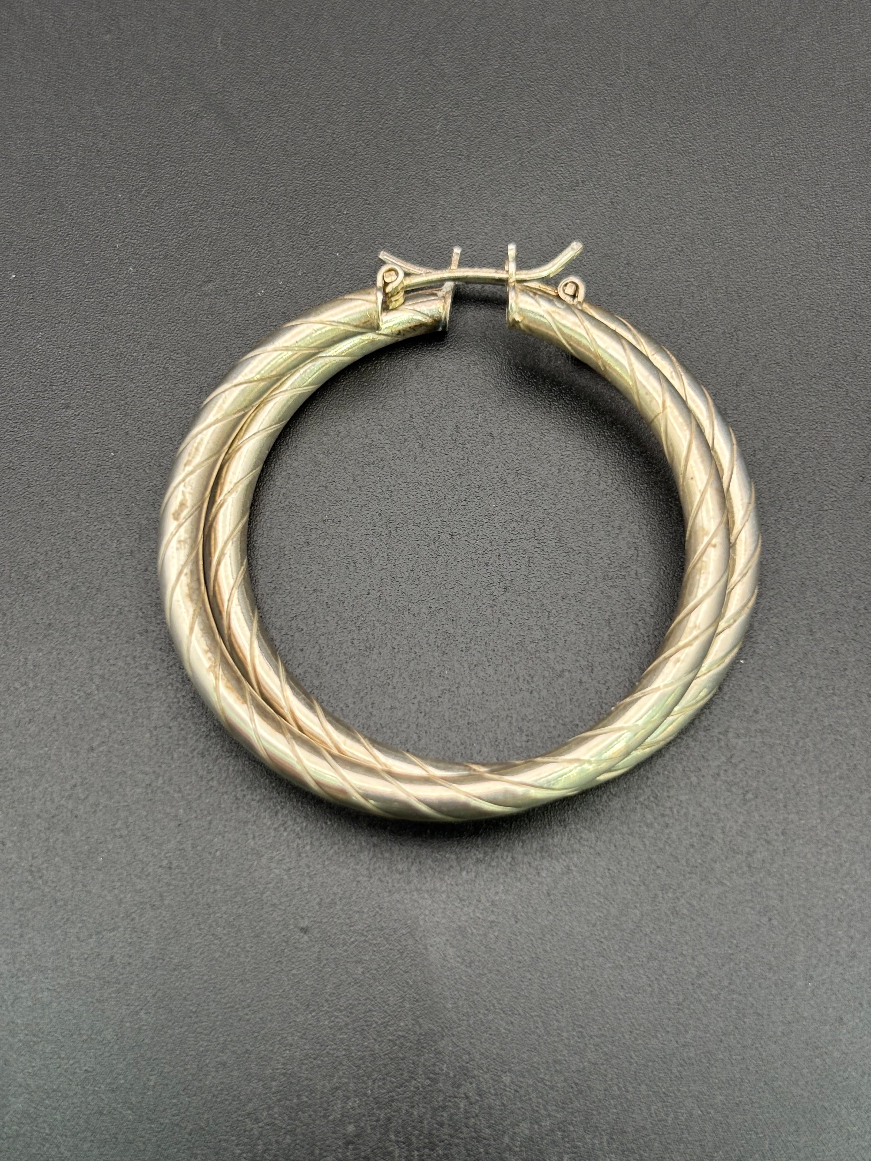 925 Silver Hoop Earrings