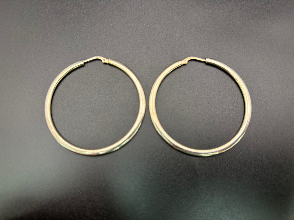 925 Silver Hoop Earrings