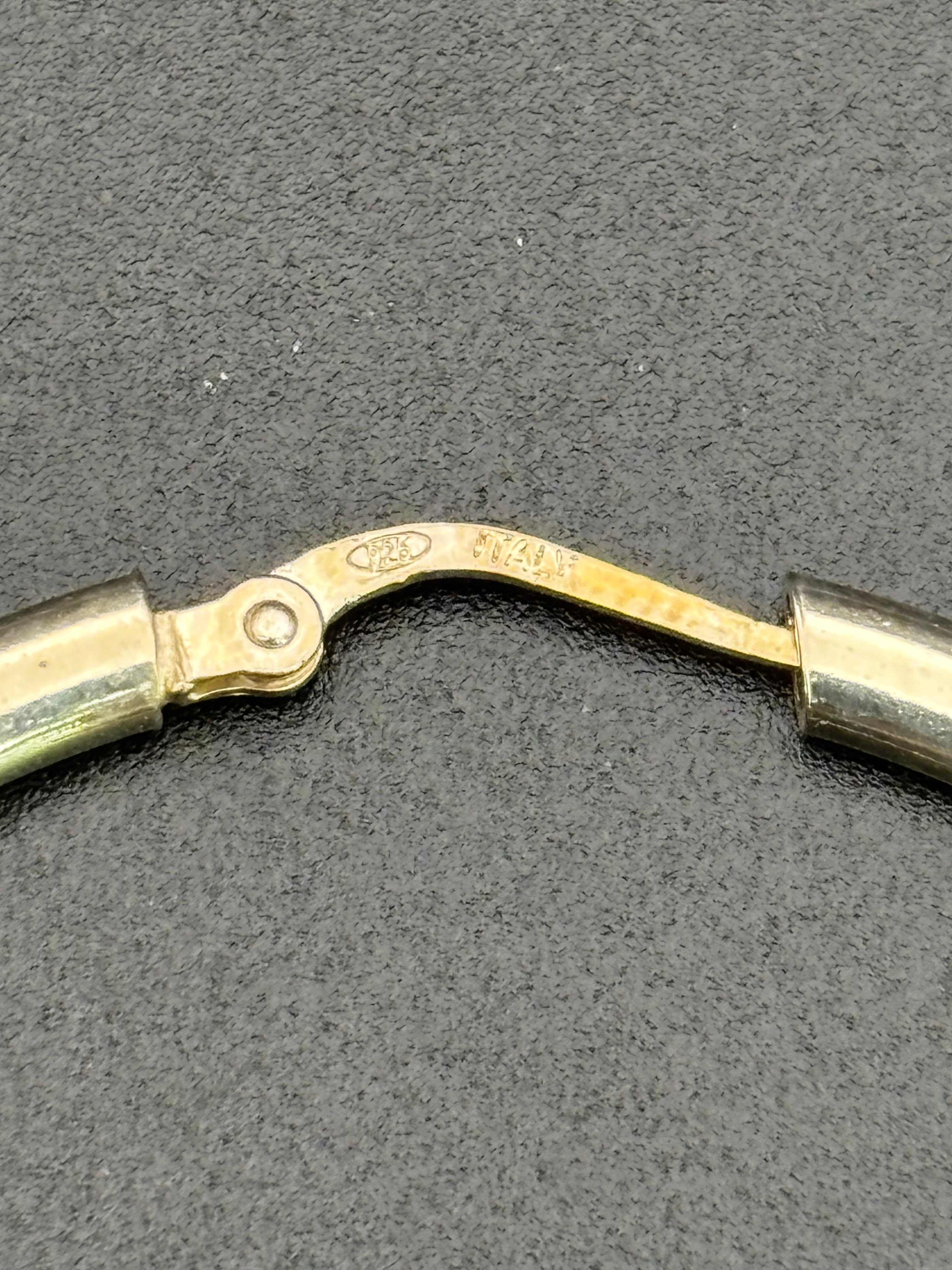 925 Silver Hoop Earrings