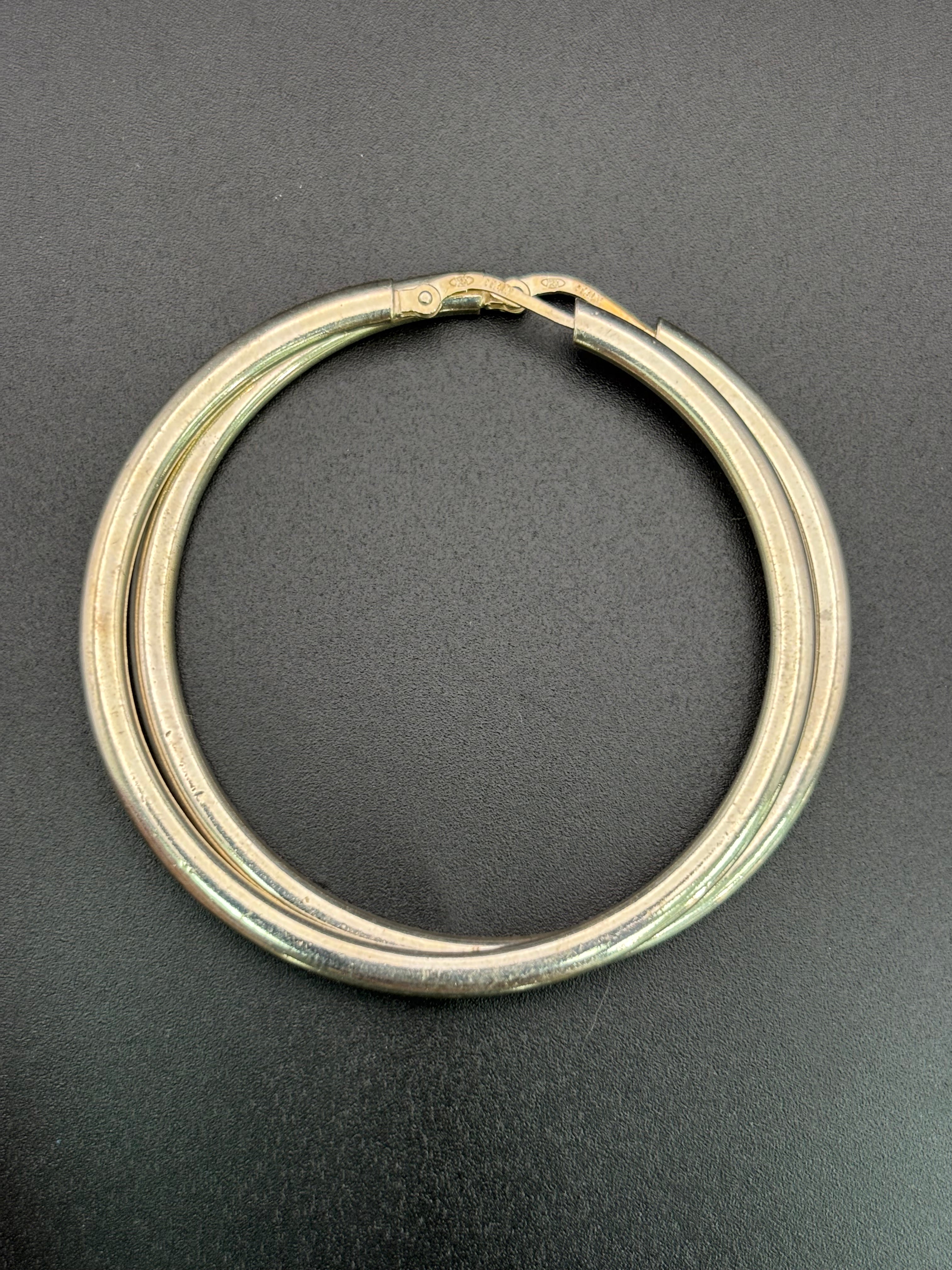 925 Silver Hoop Earrings