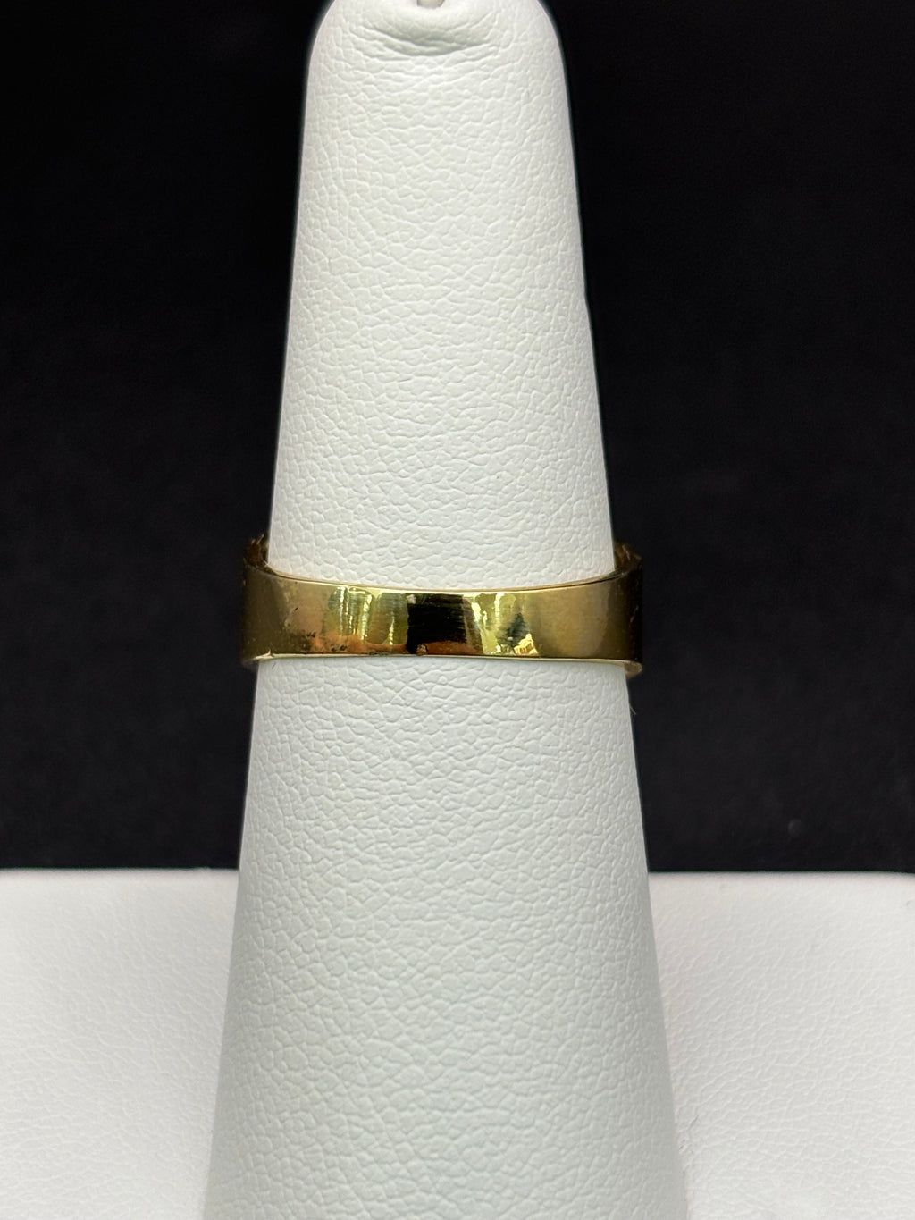 10k Solid Gold Nugget Ring Cross