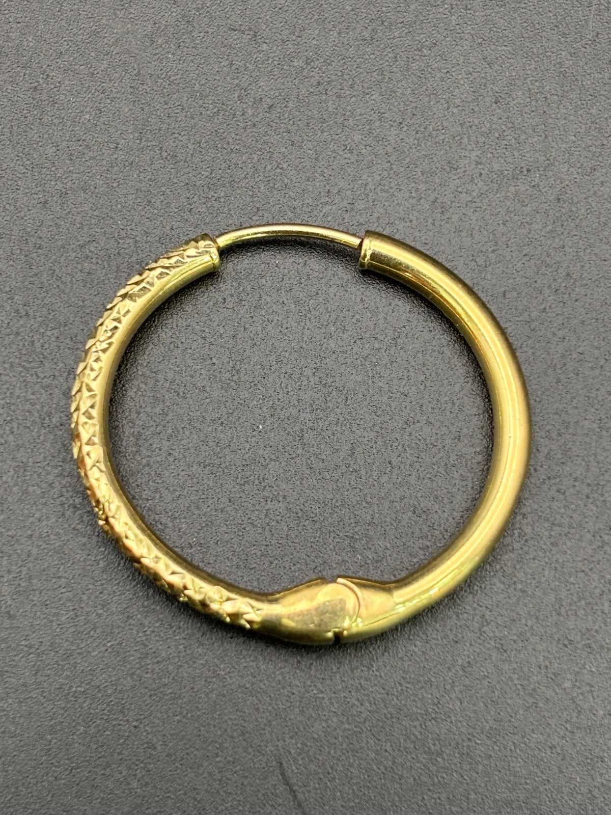 14k Solid Gold Hoop Earrings