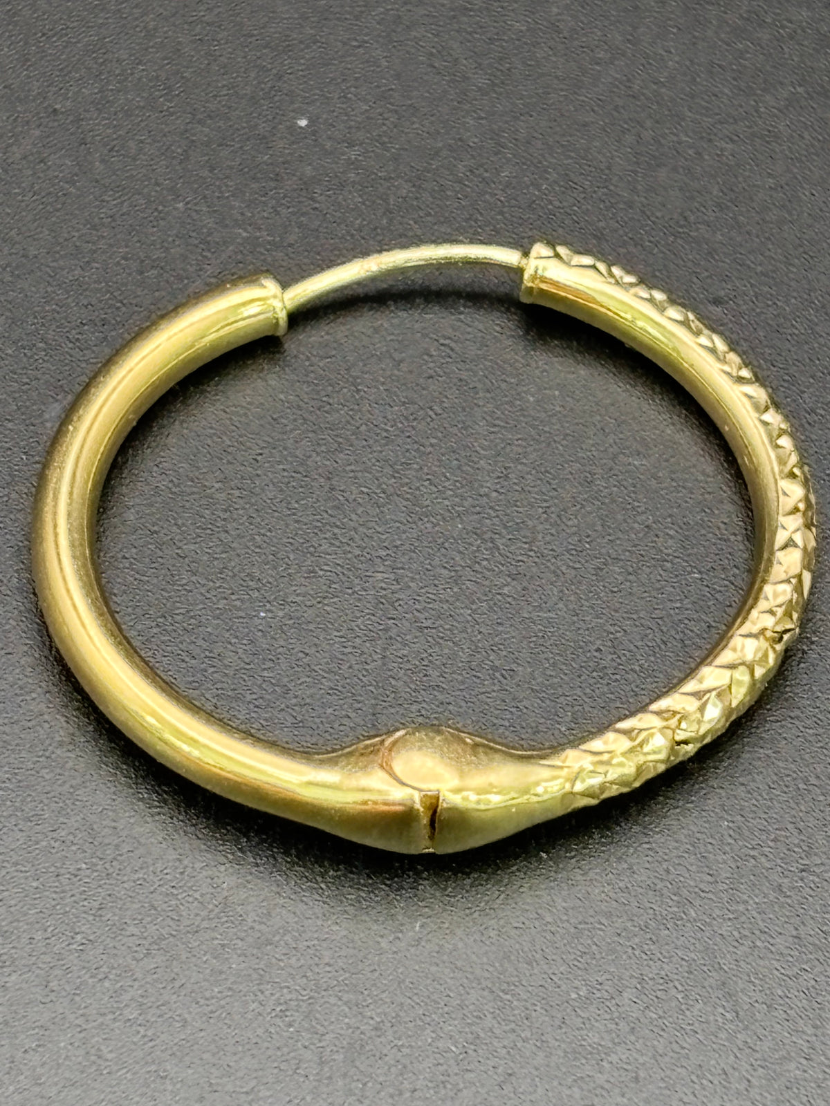 14k Solid Gold Hoop Earrings