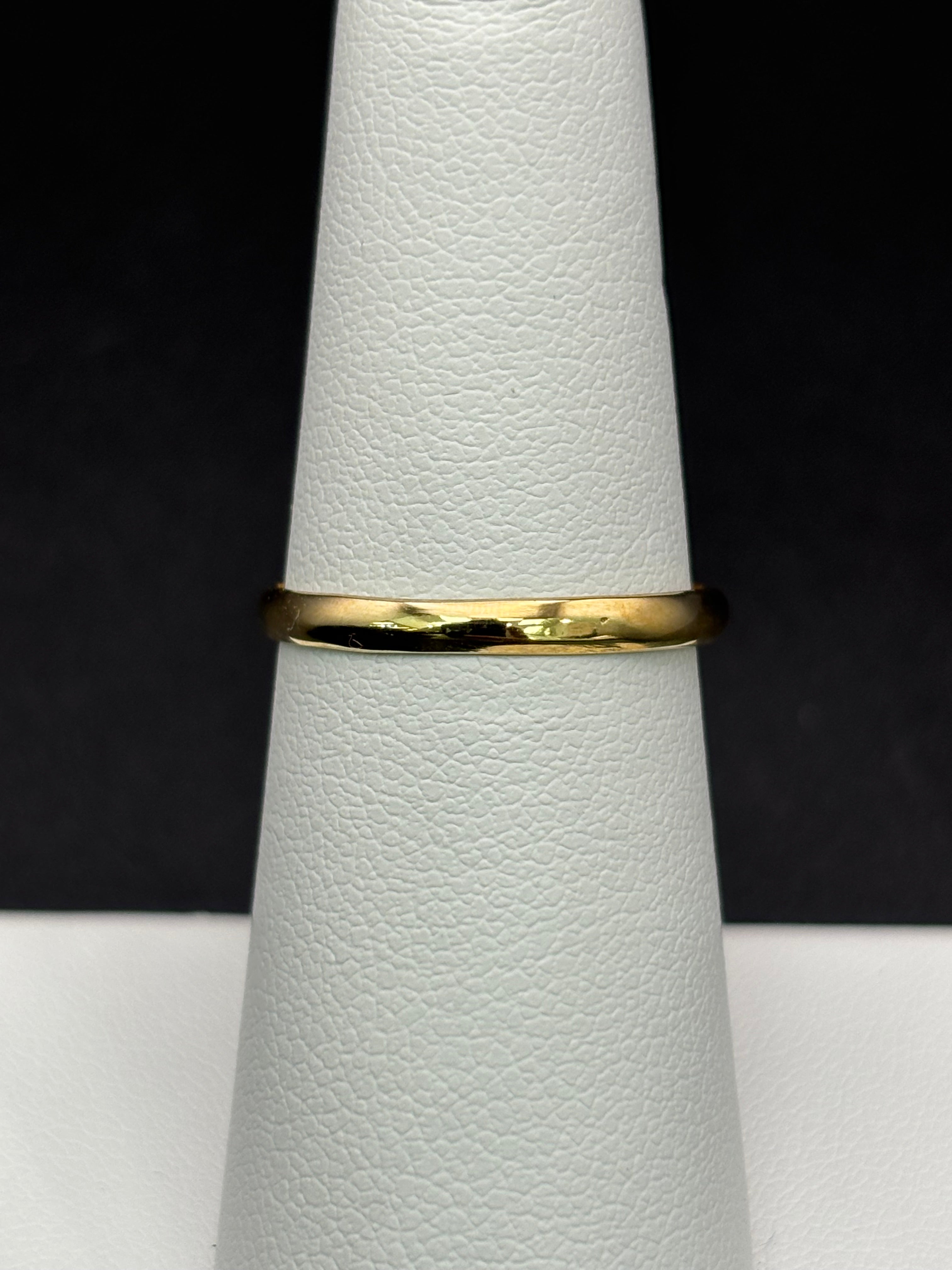 10k Solid Gold Ring Flower