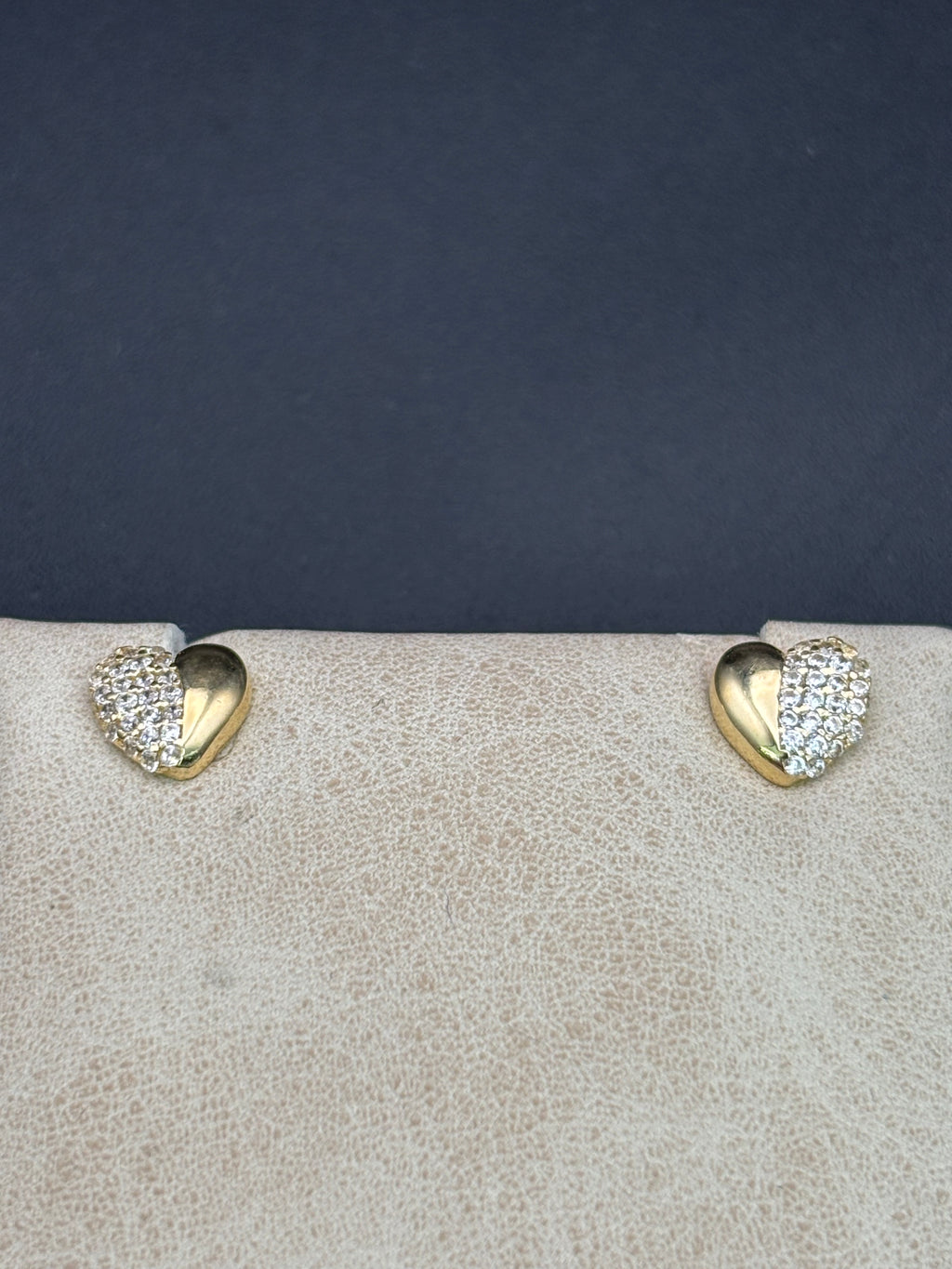 14k Solid Gold Earrings Quinceanera 15 Años Heart