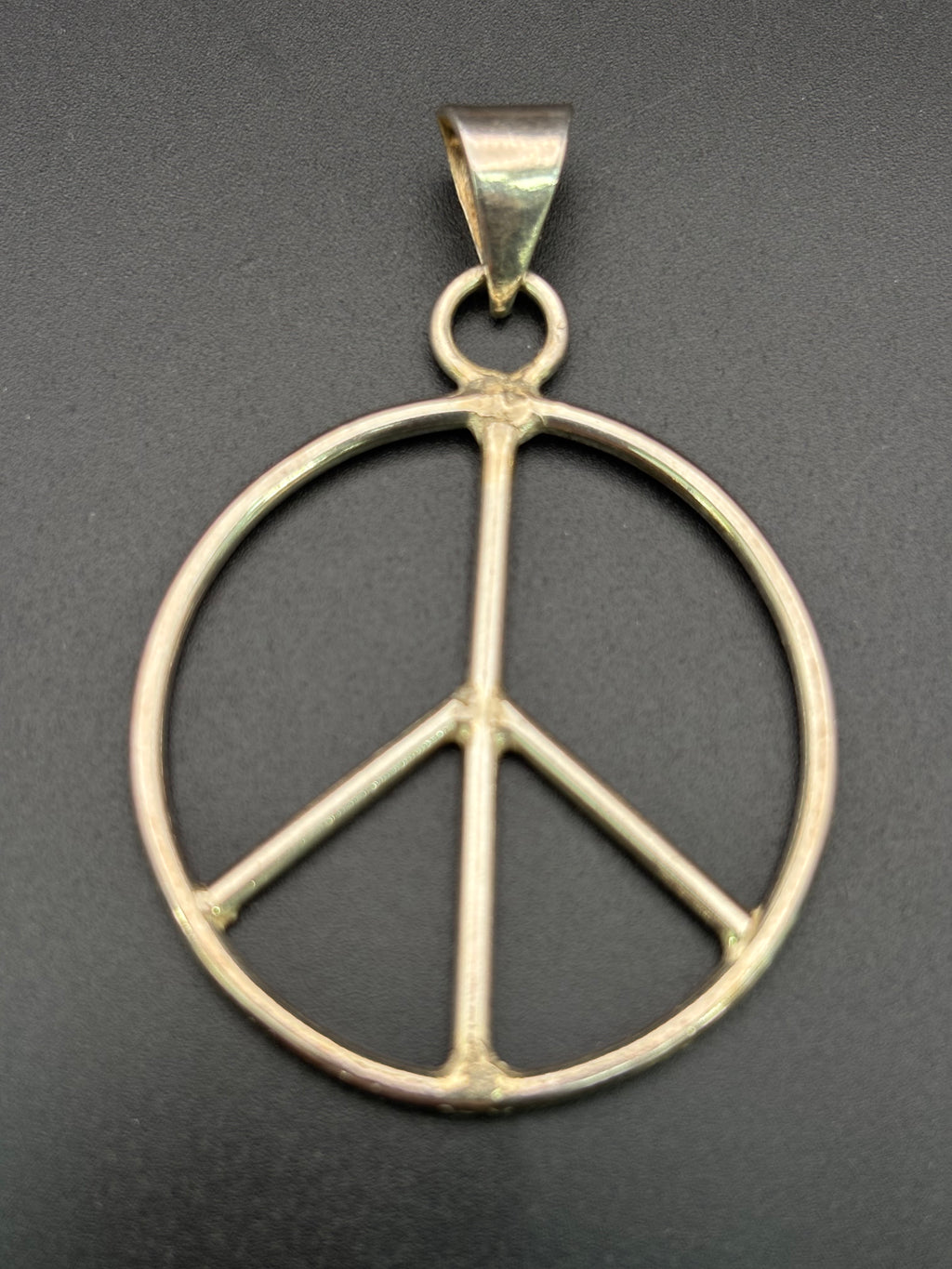 925 Silver Peace and Love Symbol