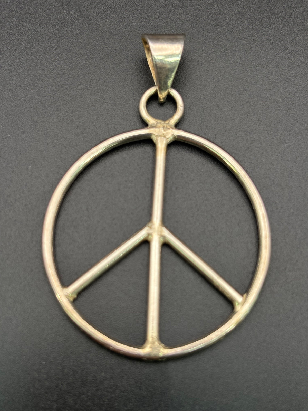925 Silver Peace and Love Symbol