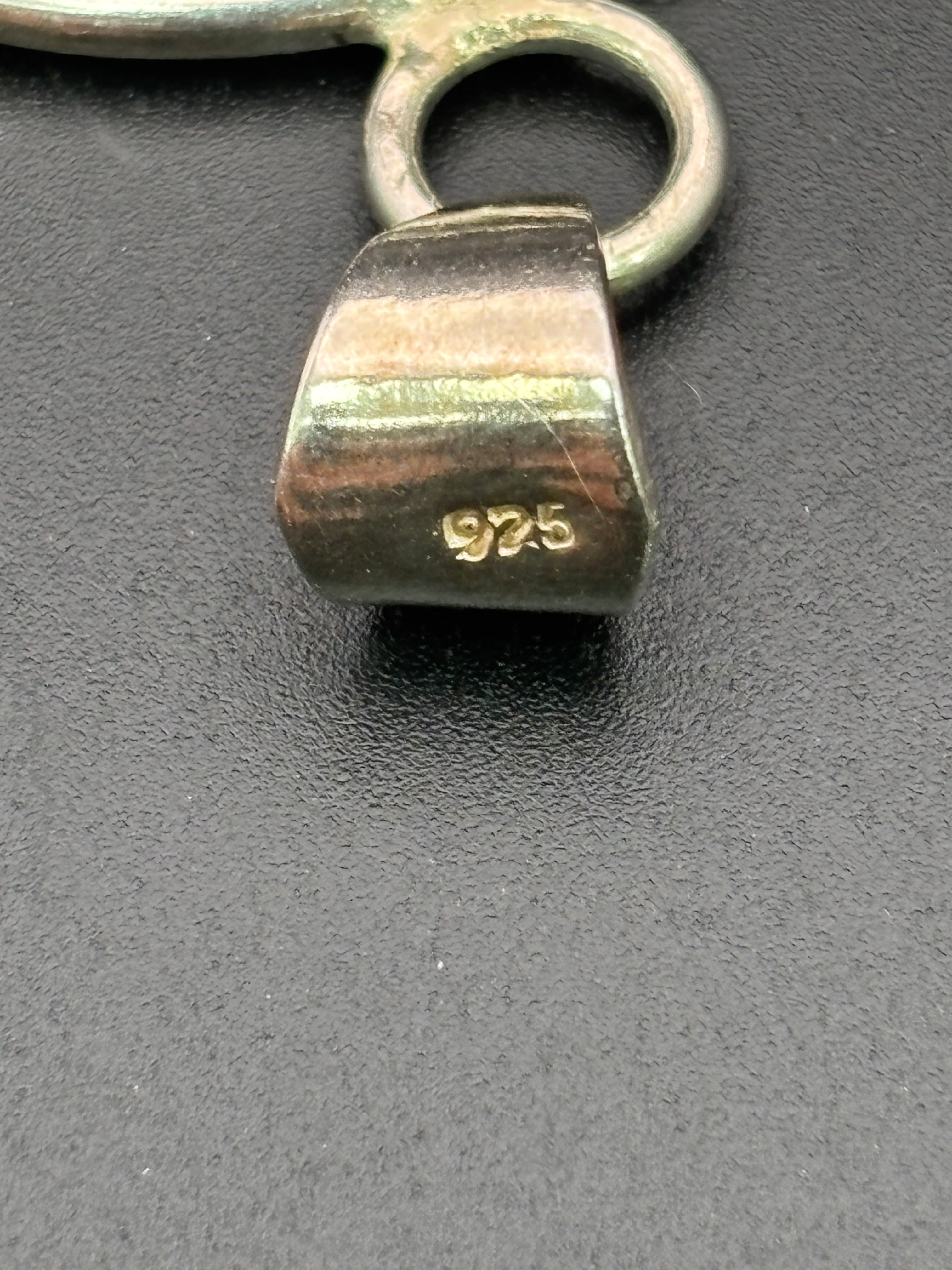 925 Silver Peace and Love Symbol