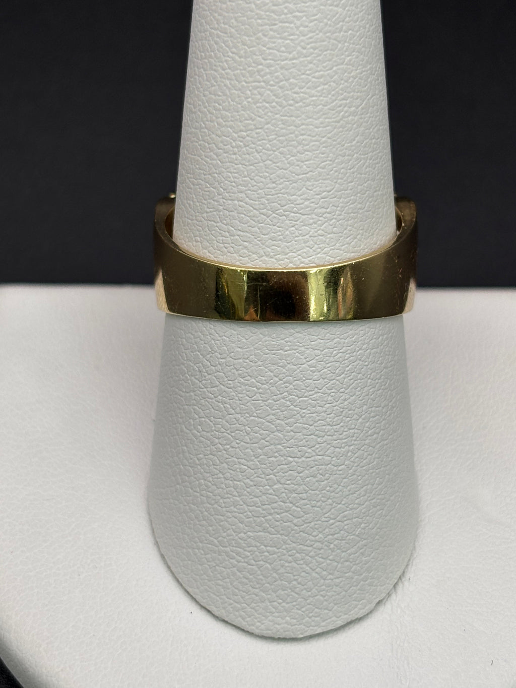 14k Solid Gold Ring Square