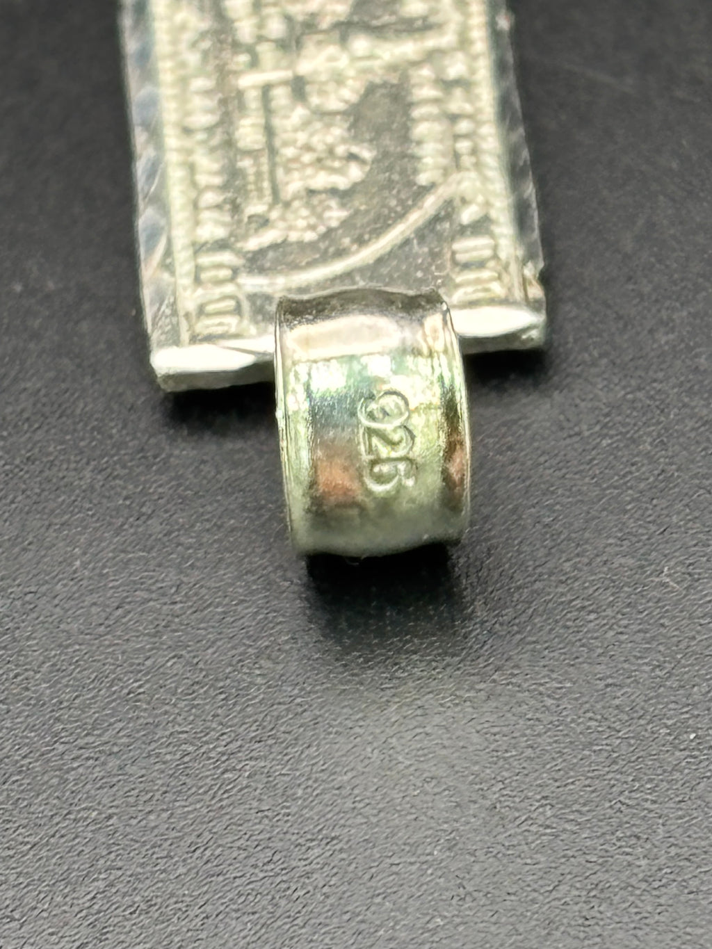 925 Silver 100 bill George Washington Pendant