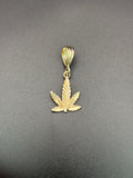925 Silver Weed Marijuana Cannabis plant Pendant