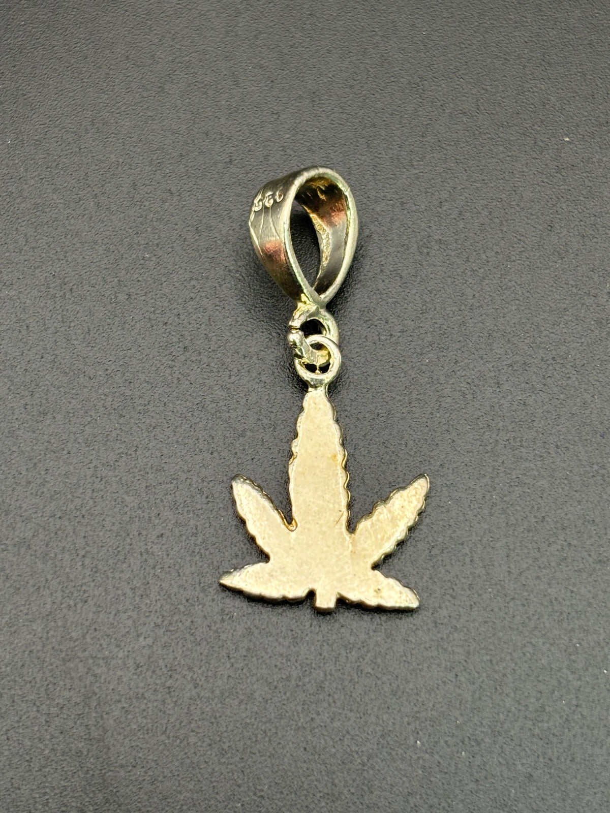 925 Silver Weed Marijuana Cannabis plant Pendant