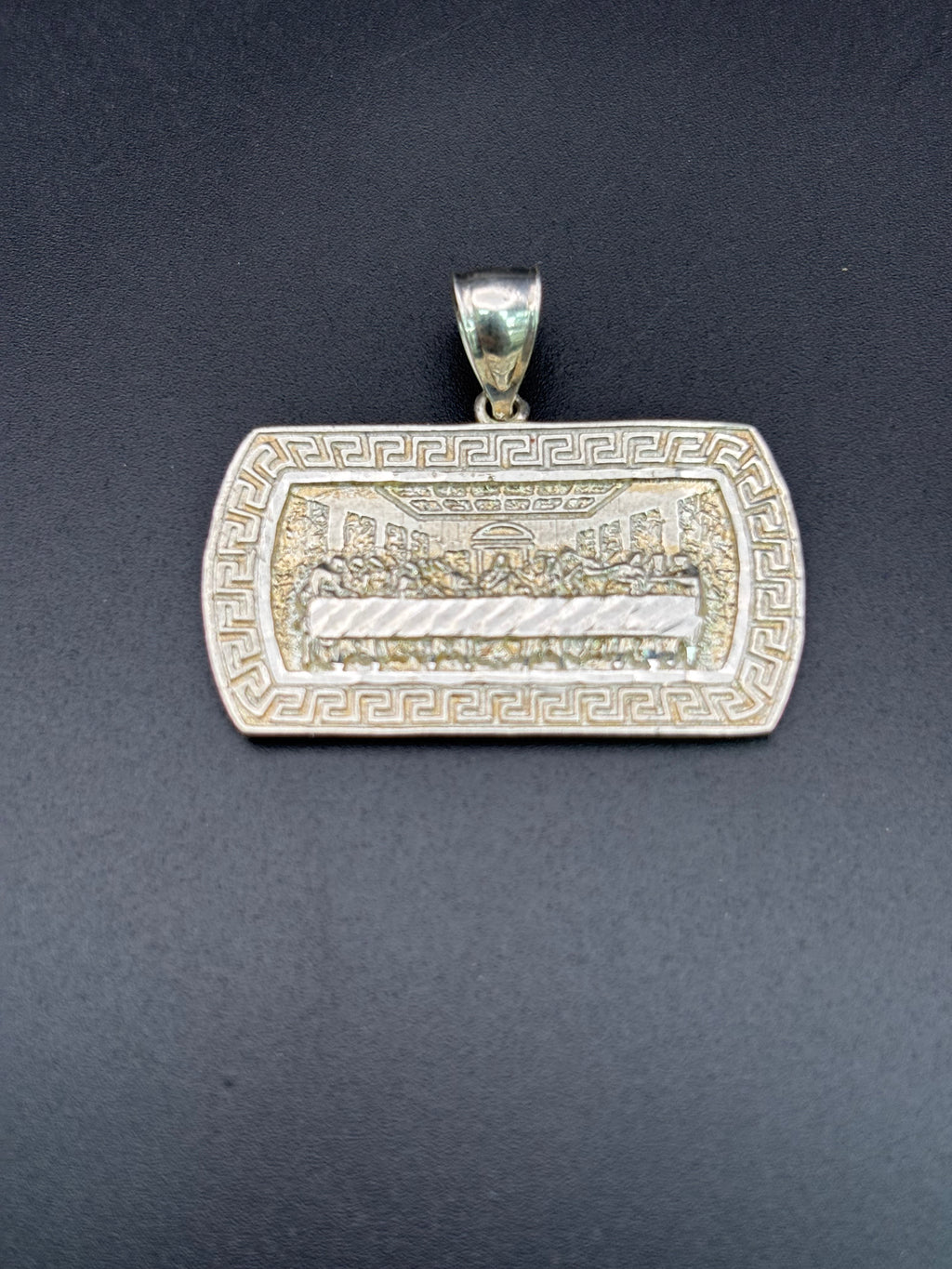 925 Silver Last Supper Pendant