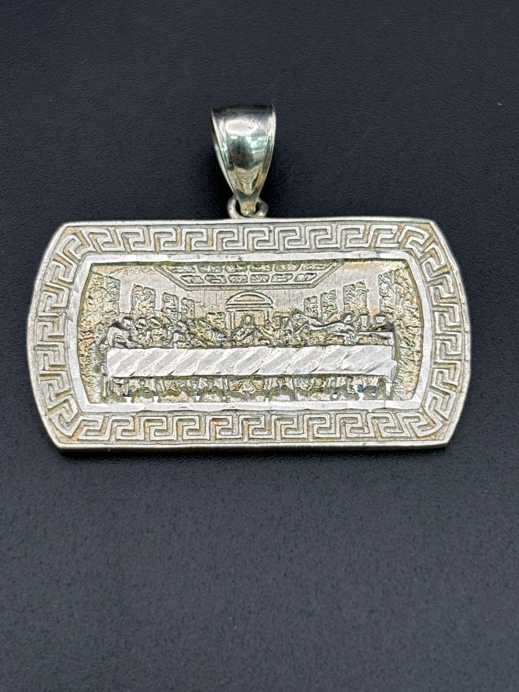 925 Silver Last Supper Pendant
